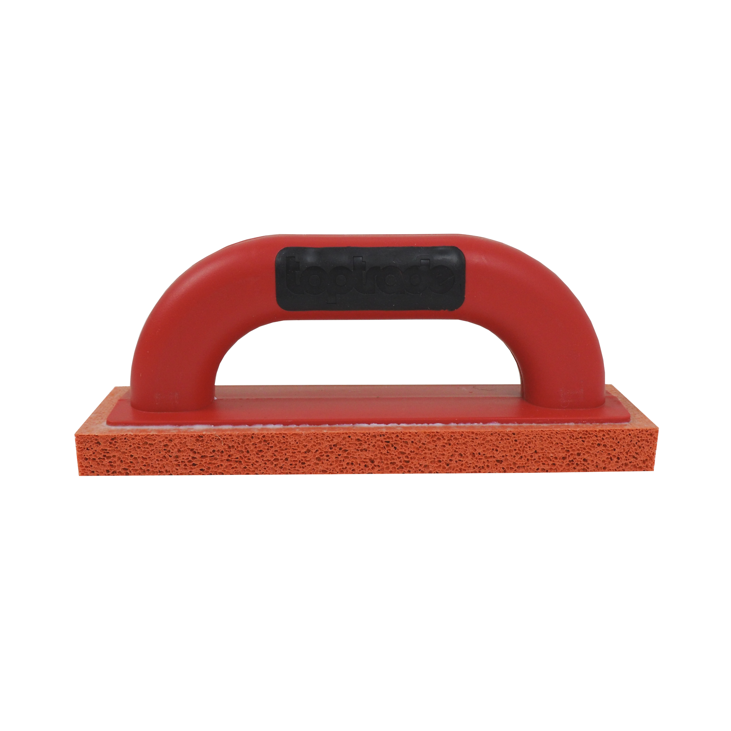 TOPTRADE hladítko s jemnou houbou, ABS, špaletové 220×65×18 mm