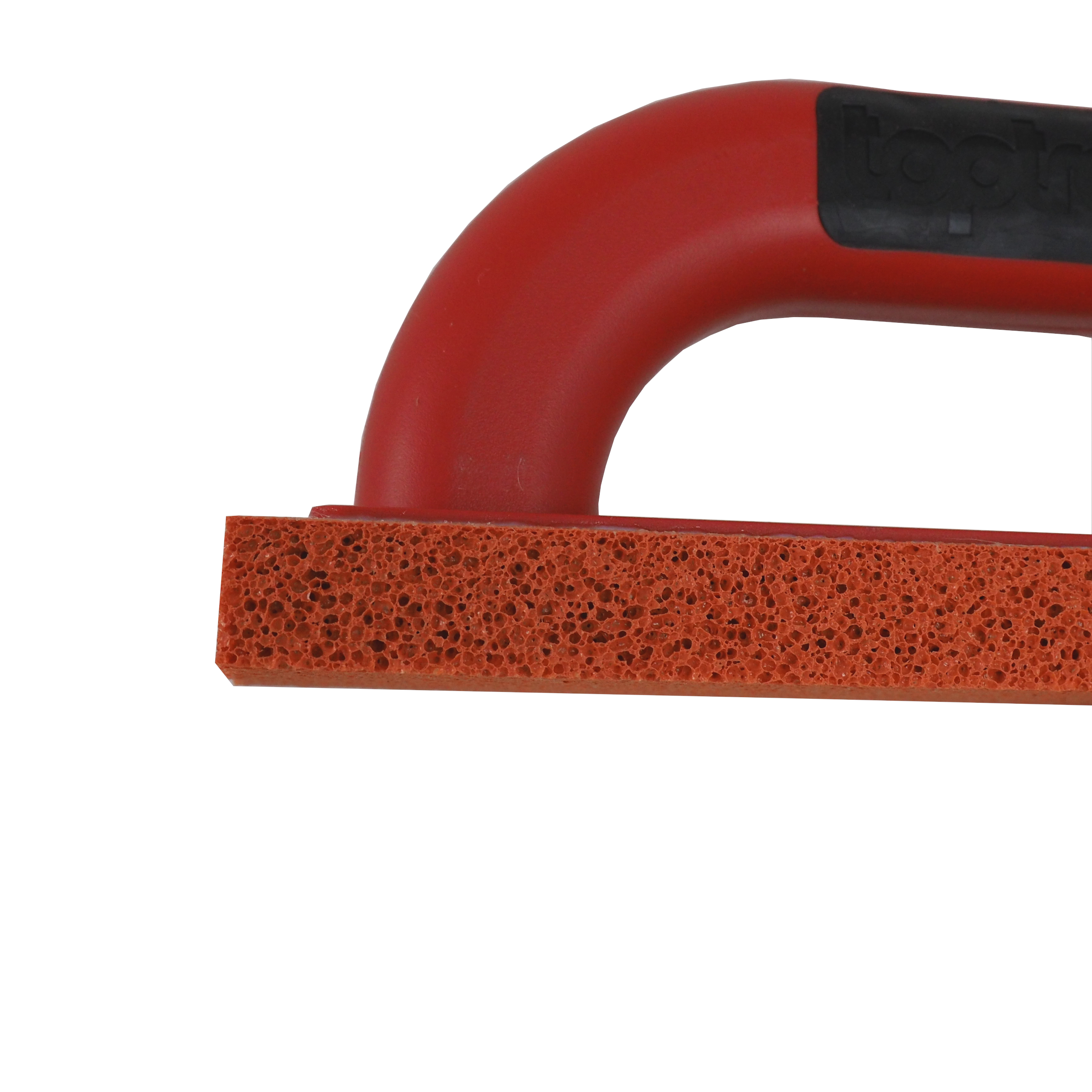 TOPTRADE hladítko s jemnou houbou, ABS, špaletové 220×65×18 mm