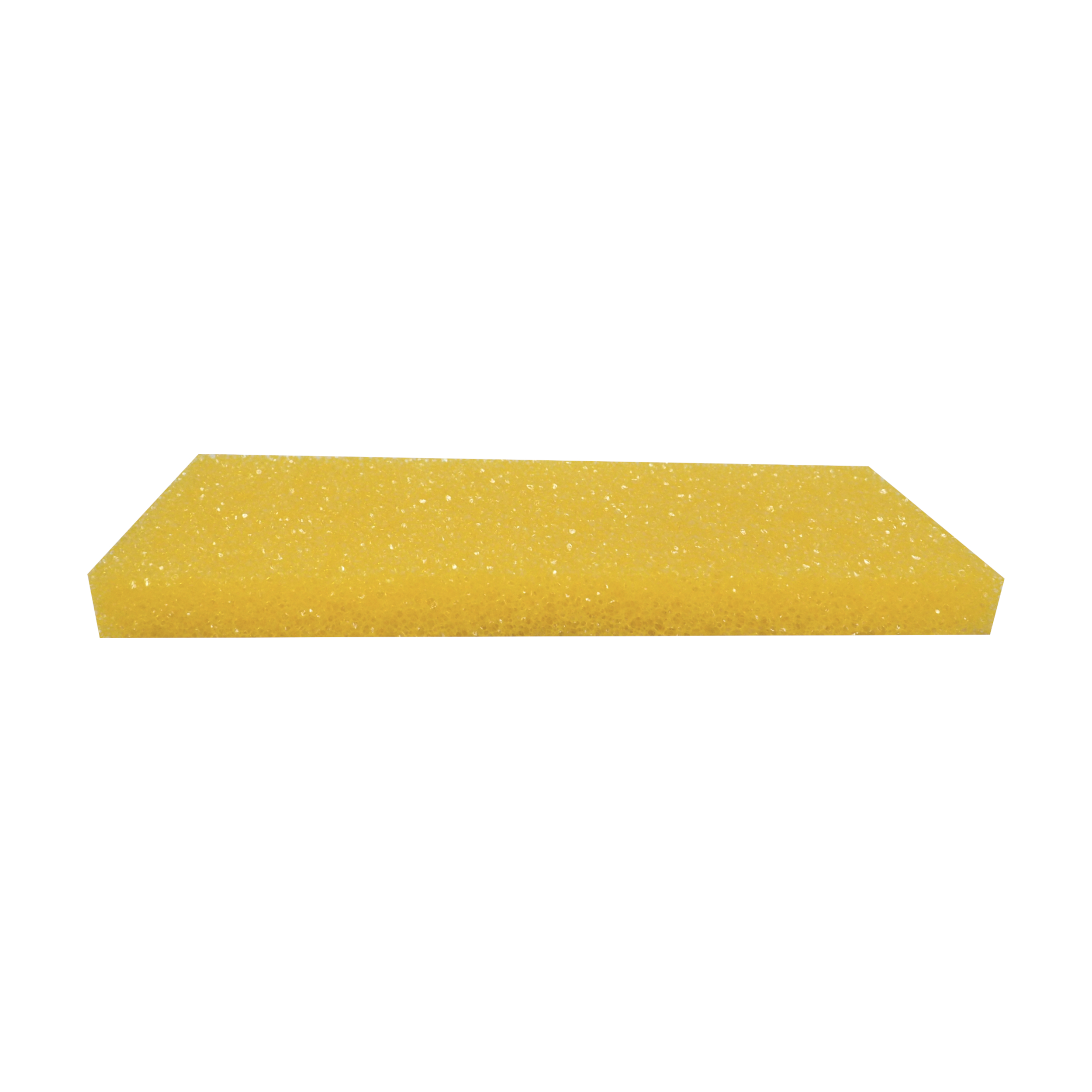 TOPTRADE náhradní povrch na hladítko, molitan hrubý, 250 × 130 × 20 mm