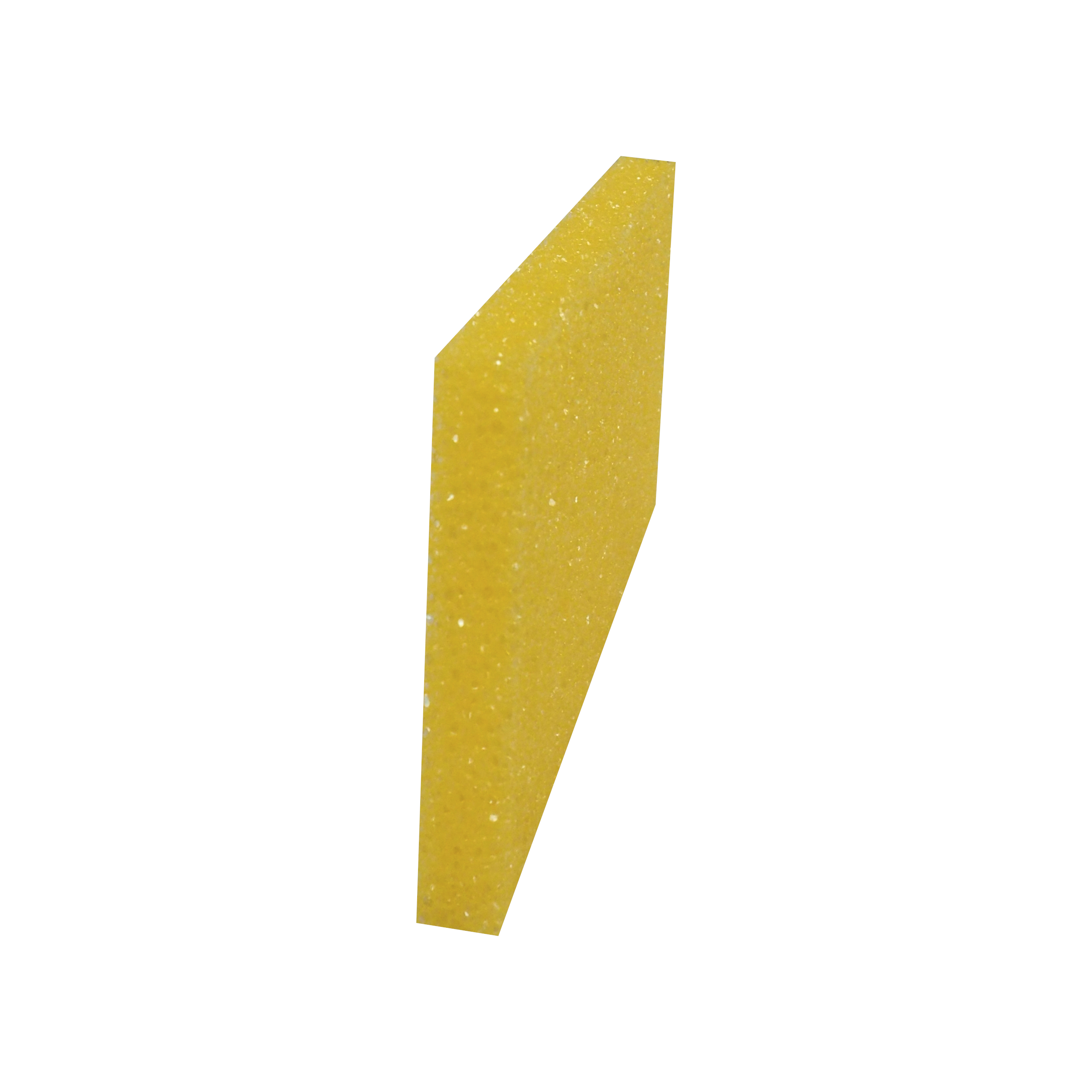 TOPTRADE náhradní povrch na hladítko, molitan hrubý, 250 × 130 × 20 mm