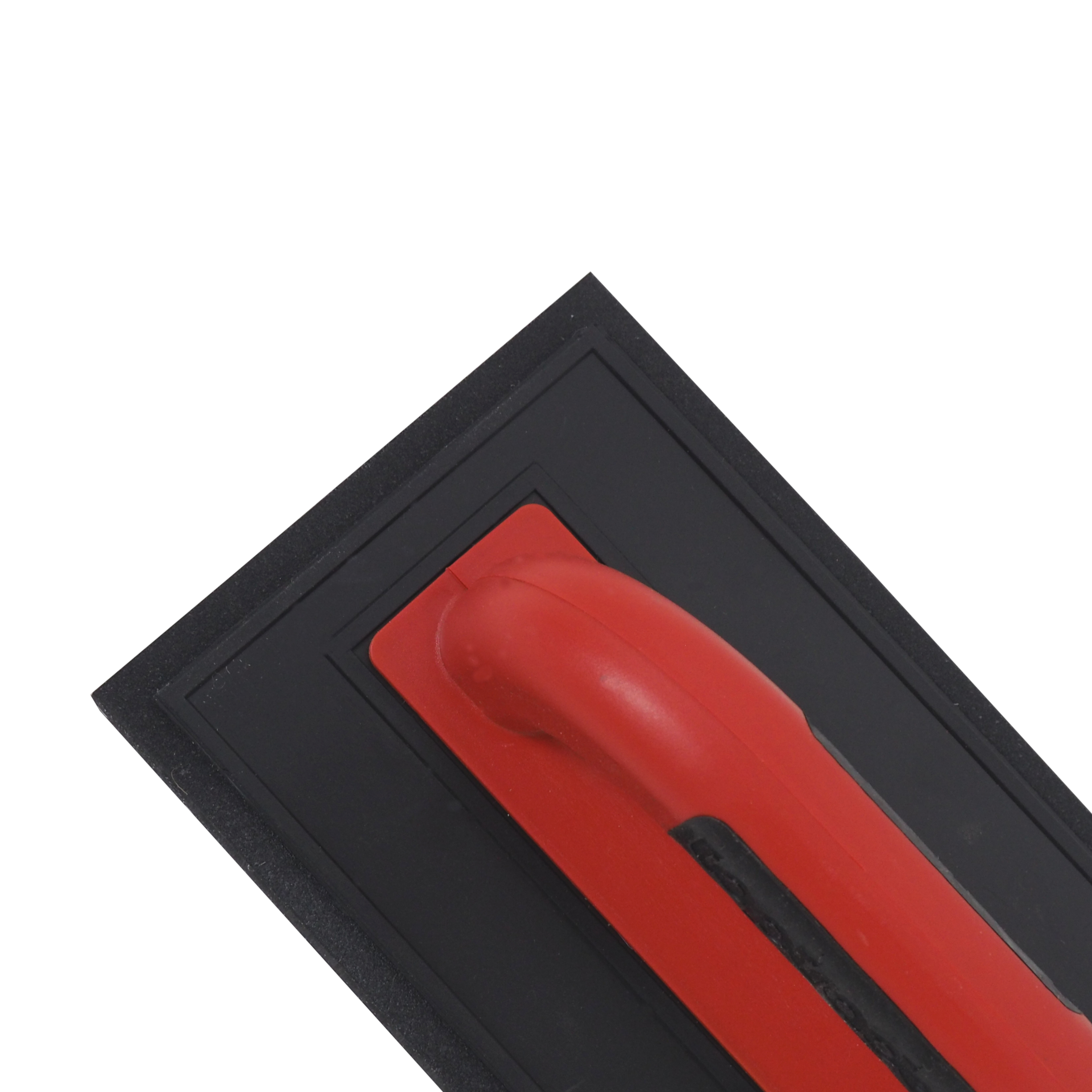 TOPTRADE hladítko na spárování – pryž tvrdá, ABS 280×140×8 mm