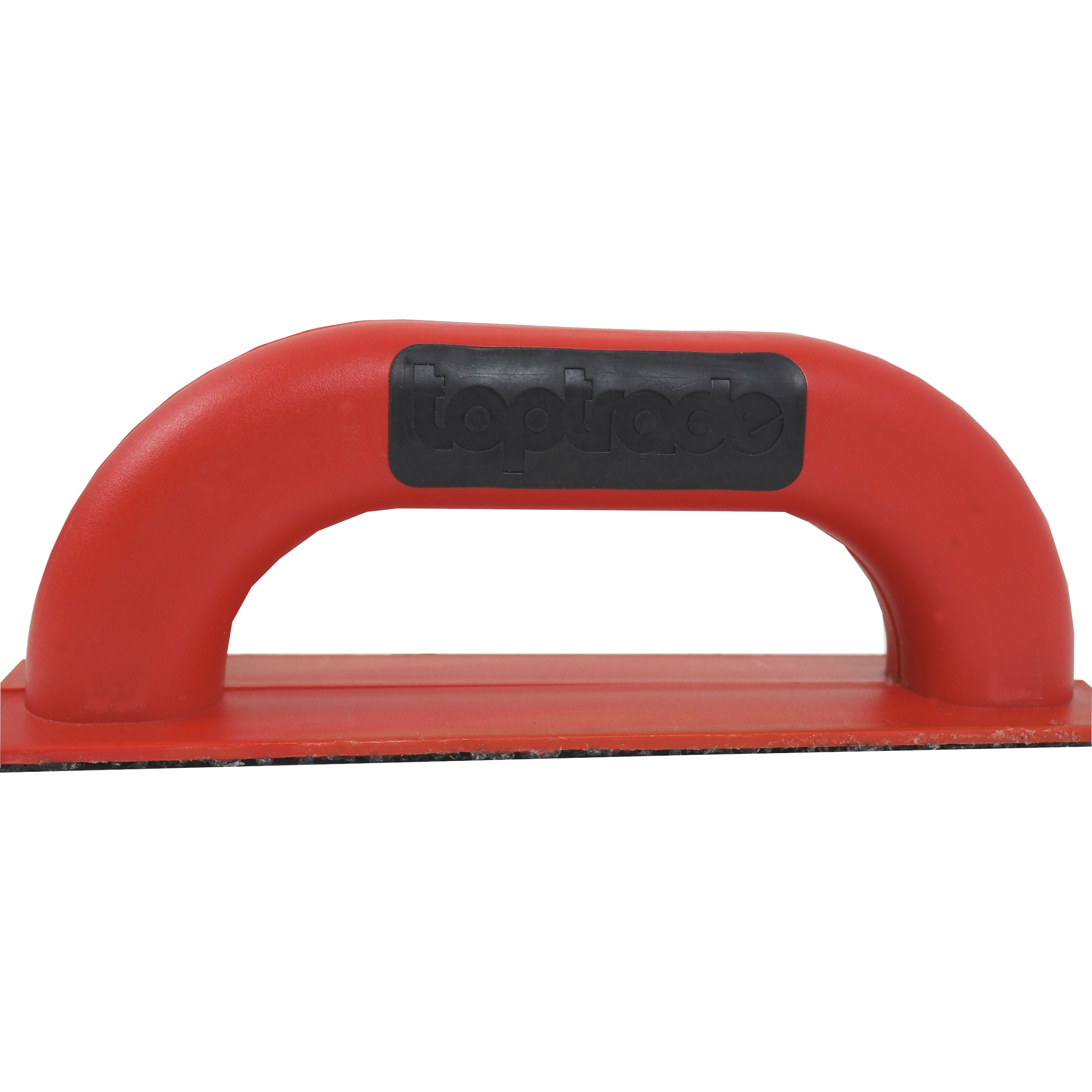 TOPTRADE brusné hladítko s kamínky, špaletové 205 × 50 mm, zrno 16