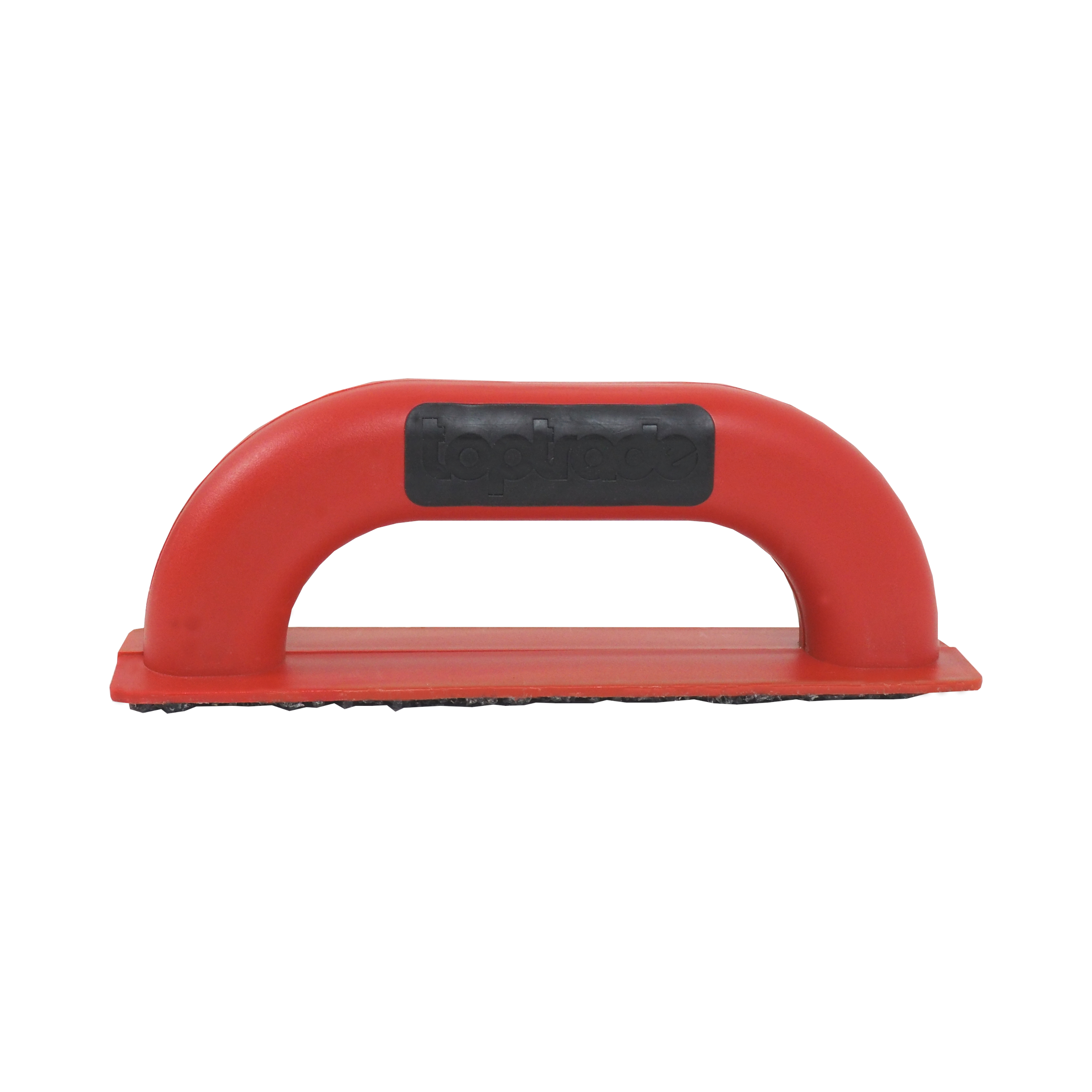 TOPTRADE brusné hladítko s kamínky, špaletové 205 × 50 mm, zrno 16