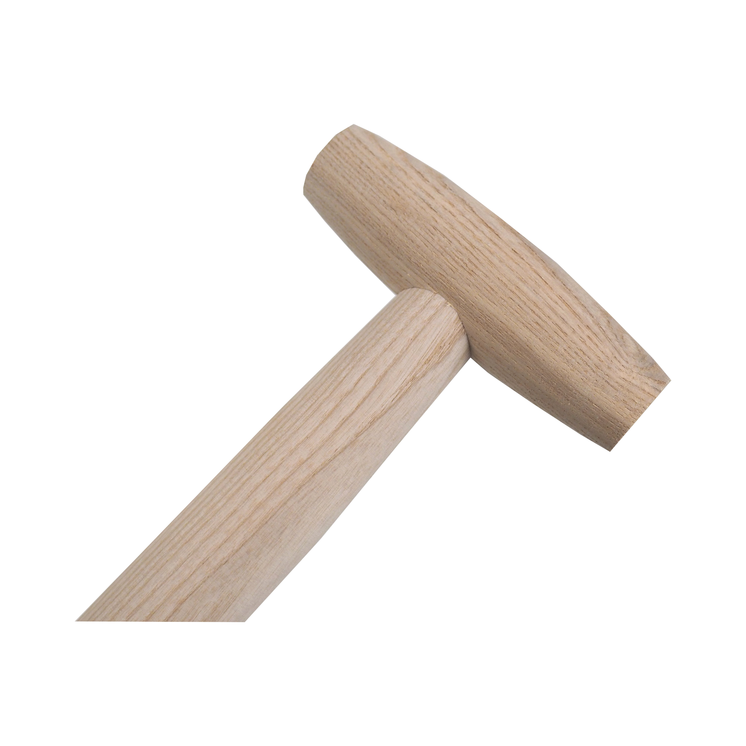 TOPTRADE dřevěná násada na rýč s T koncovkou, 110 cm