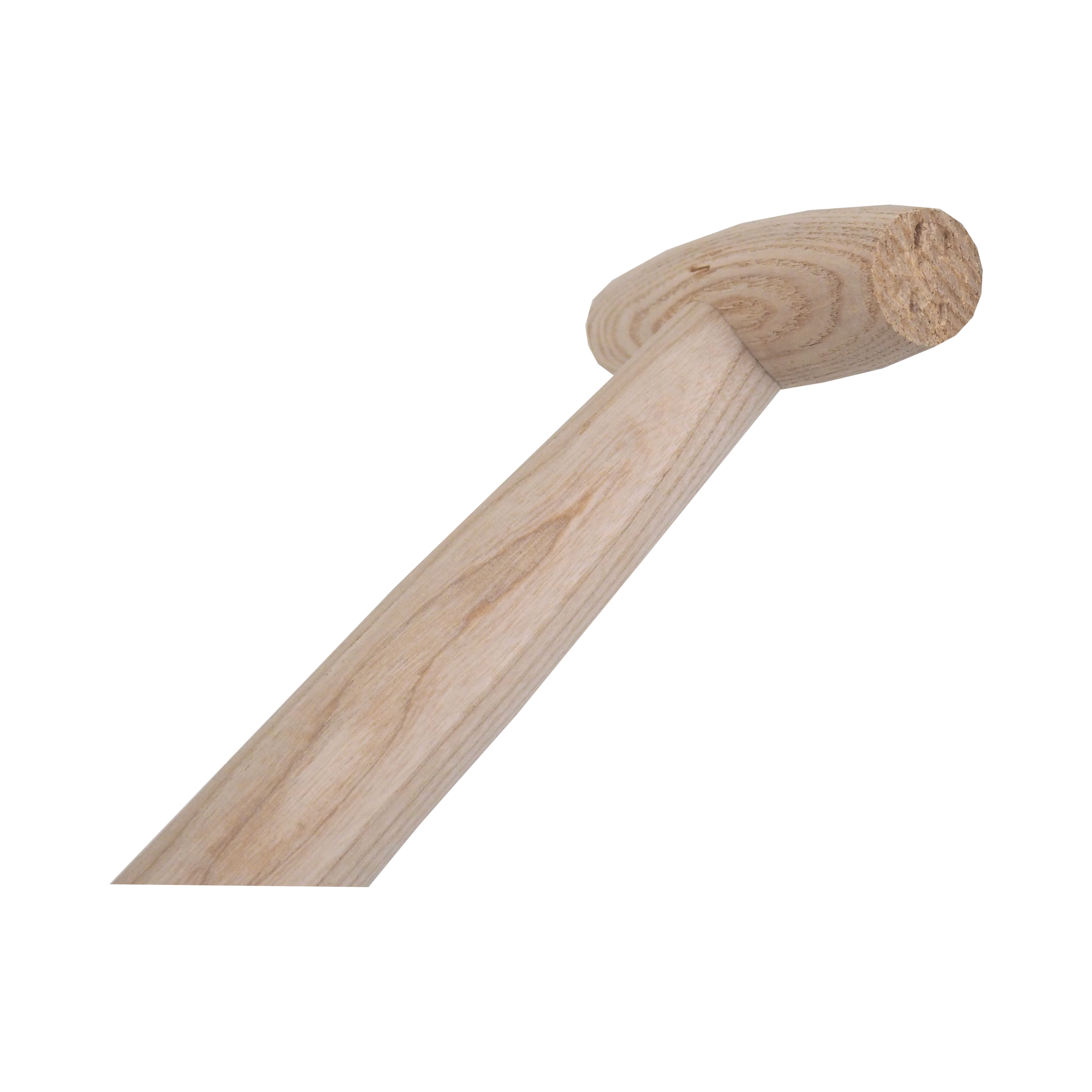TOPTRADE dřevěná násada na rýč s T koncovkou, 110 cm