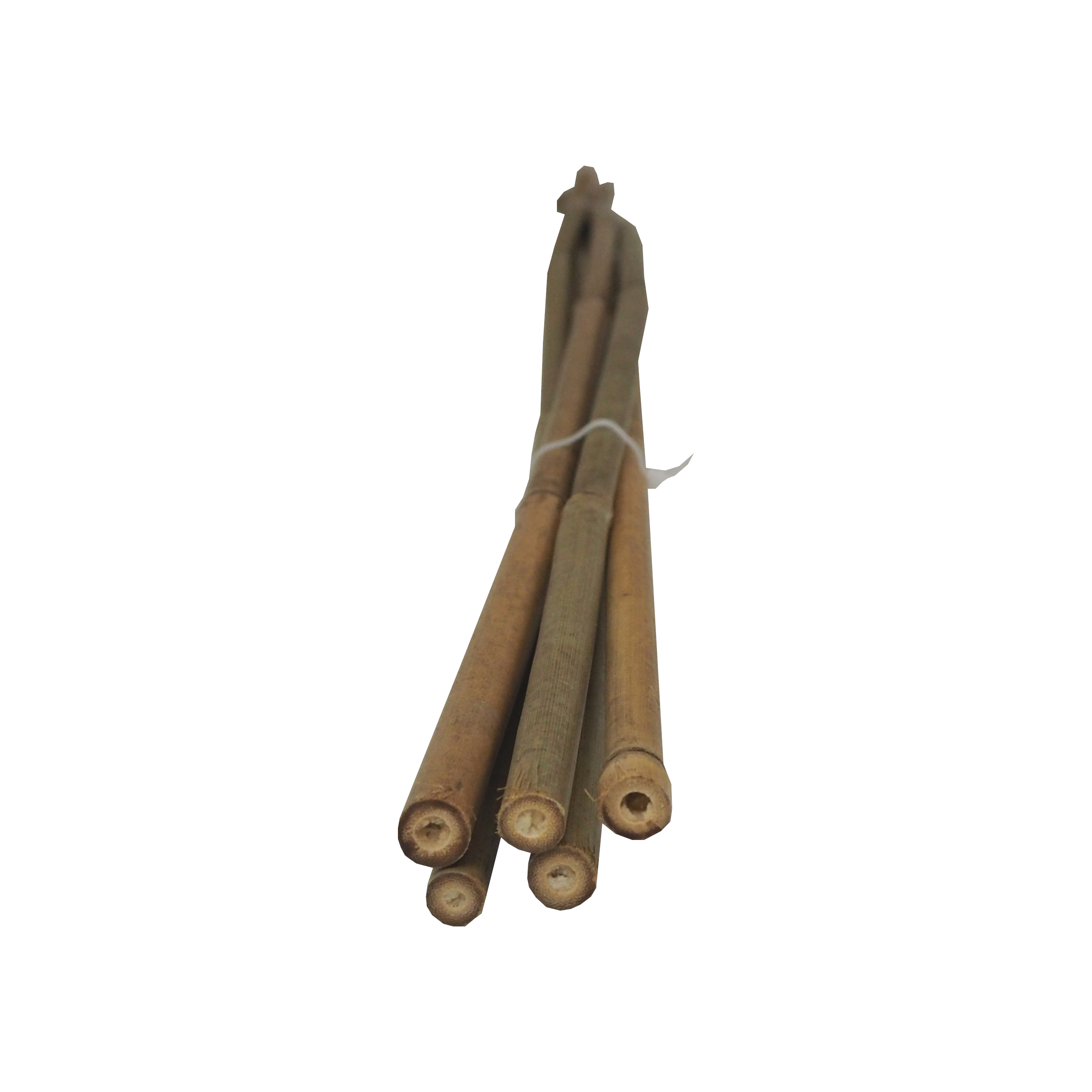 TOPTRADE bambusové tyče 120 cm, Ø 12–14 mm (5 ks)