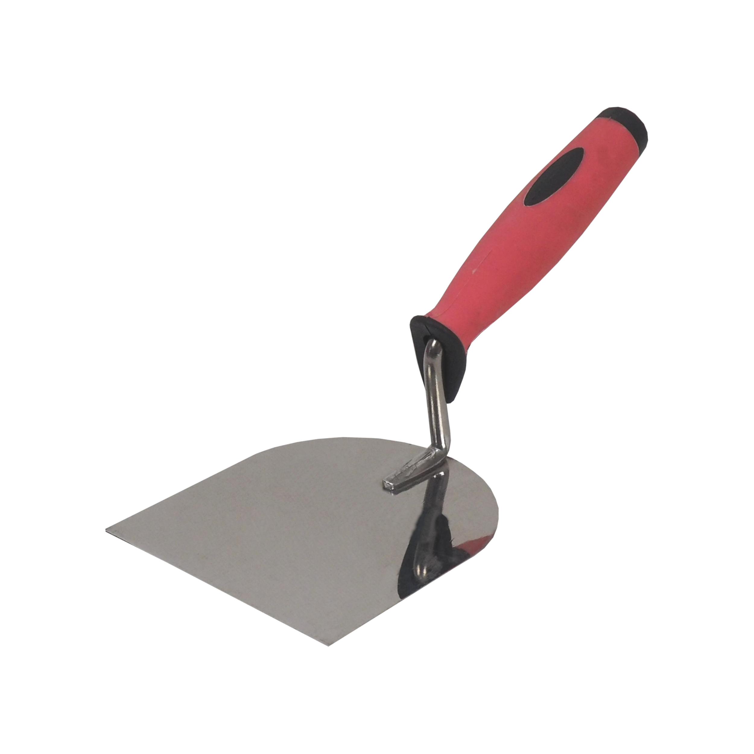 TOPTRADE nerezová štukatérská lžíce, lopatička 120 × 100 mm