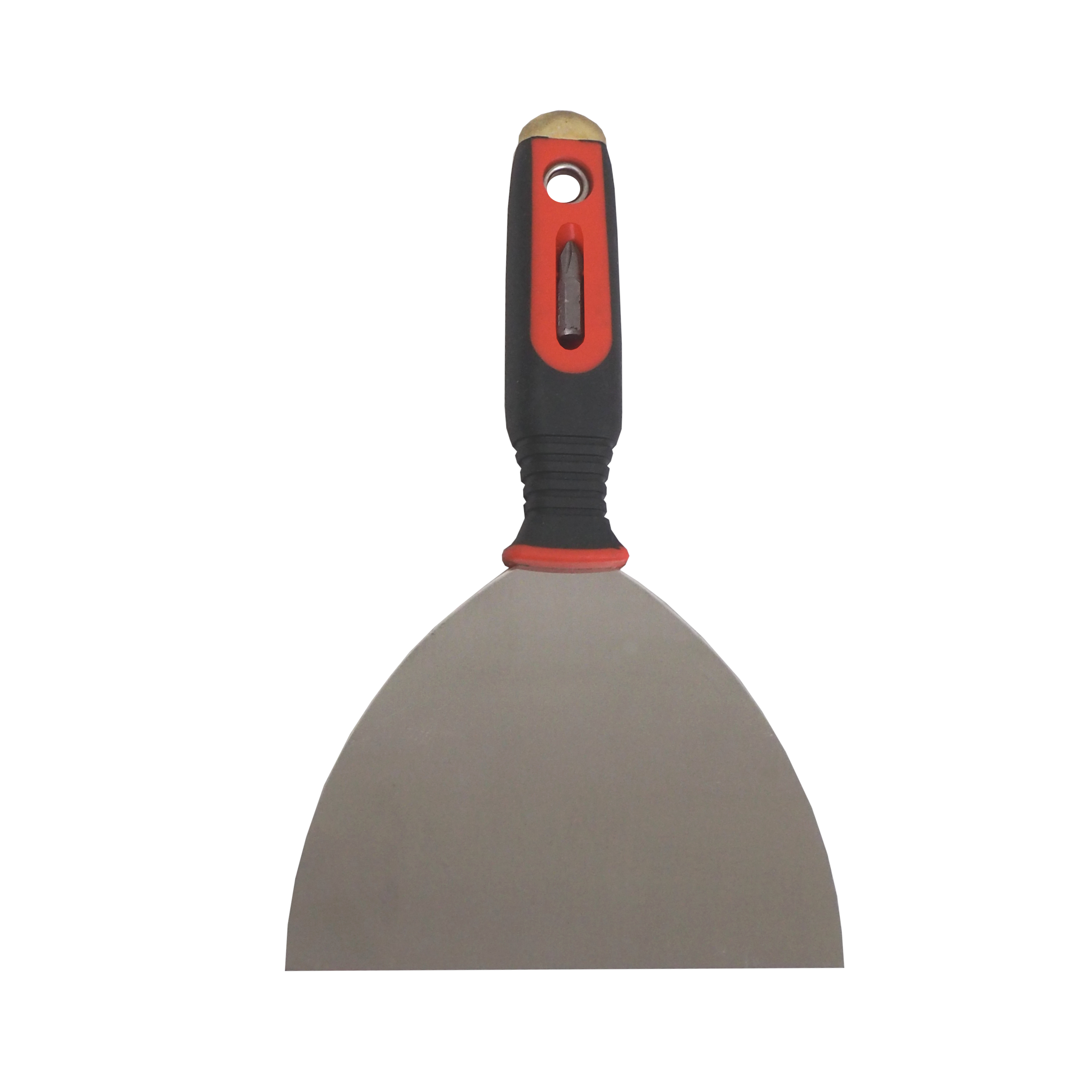 Levně TOPTRADE špachtle na sádrokarton 150 mm, plastová rukojeť, bit PH2 (plastová rukojeť, bit PH2 v rukojeti)
