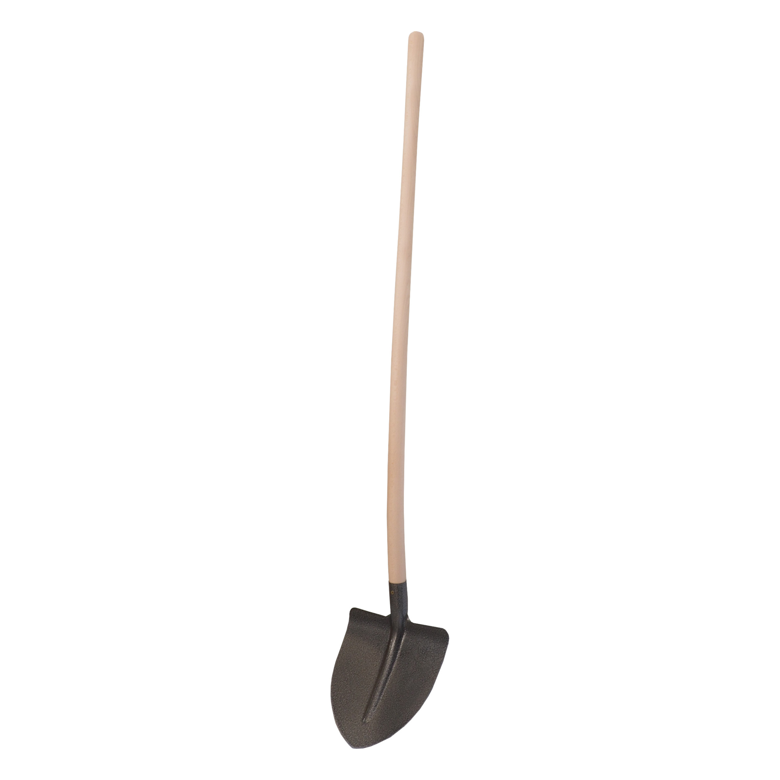 TOPTRADE lopata ocelová srdcovka, kladívkový lak, násada 130 cm