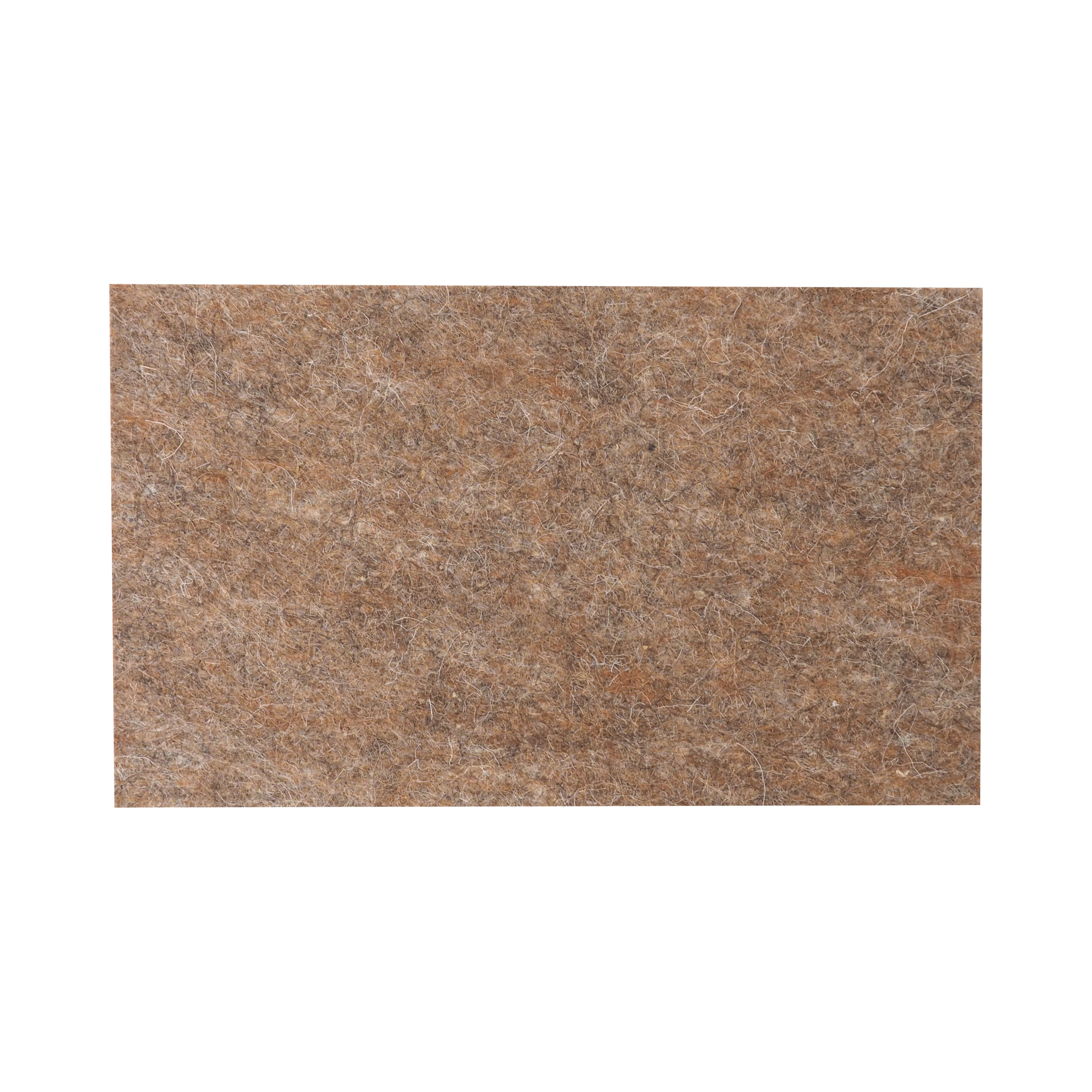 TOPTRADE náhradní povrch z plsti pro hladítko, hnědý, 280×140×10 mm