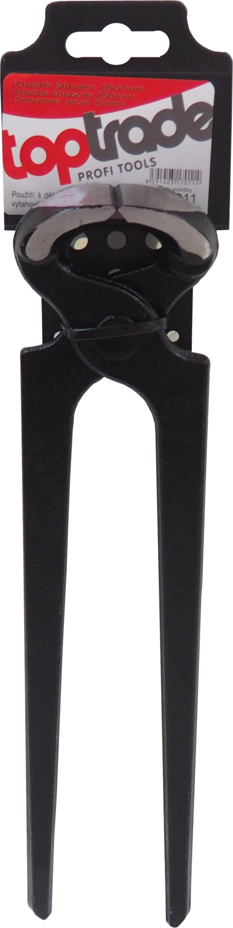 TOPTRADE kleště štípací, 250 mm