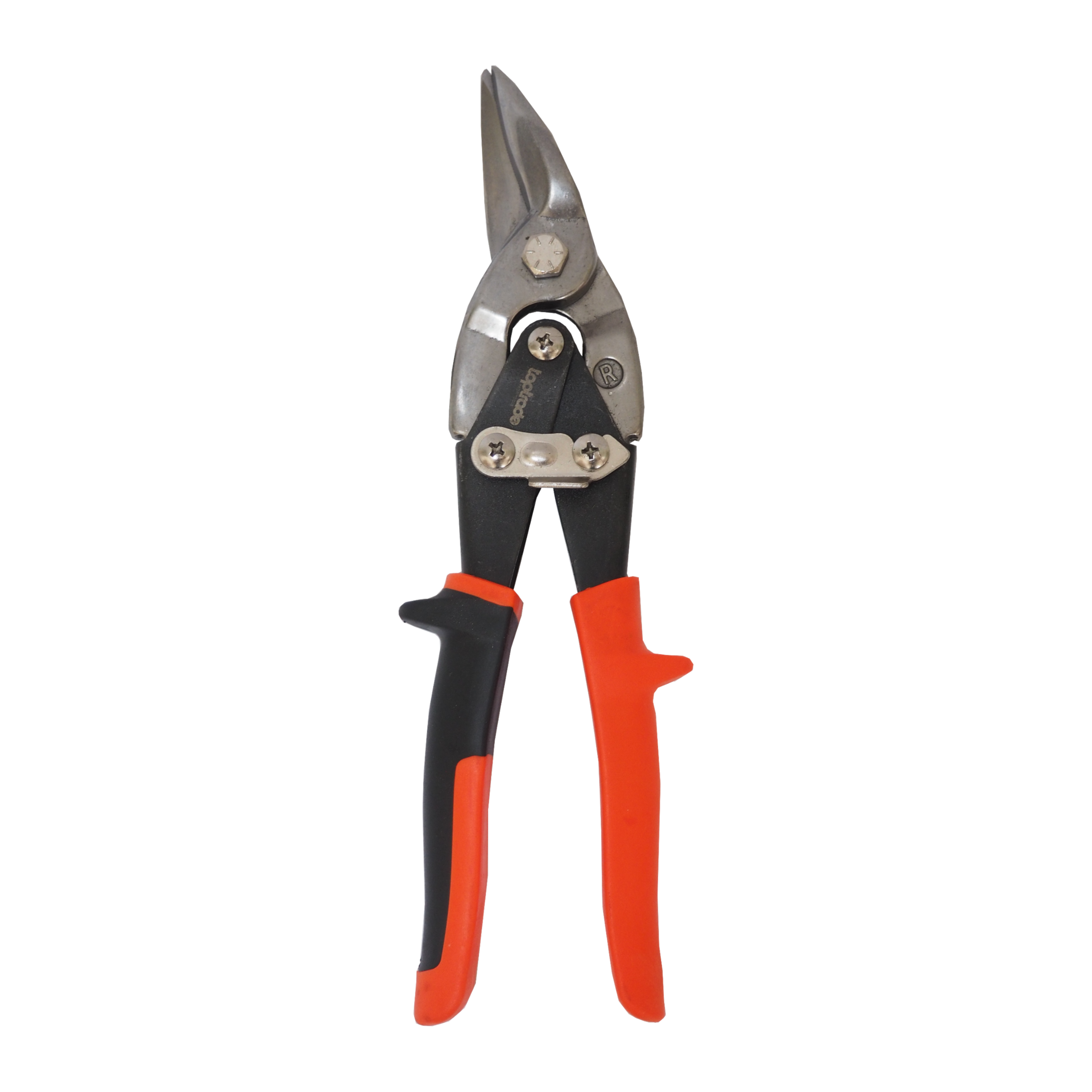 TOPTRADE nůžky na plech CR‑V, pravé, 250 mm