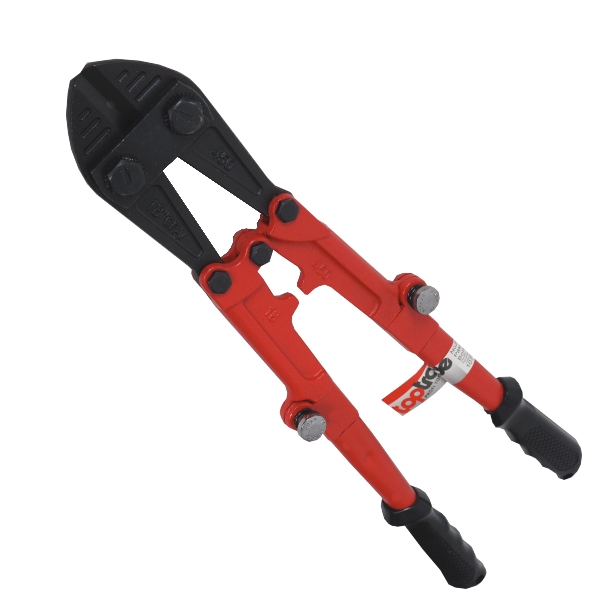 TOPTRADE pákové kleště skládací 450 mm, do Ø 10 mm