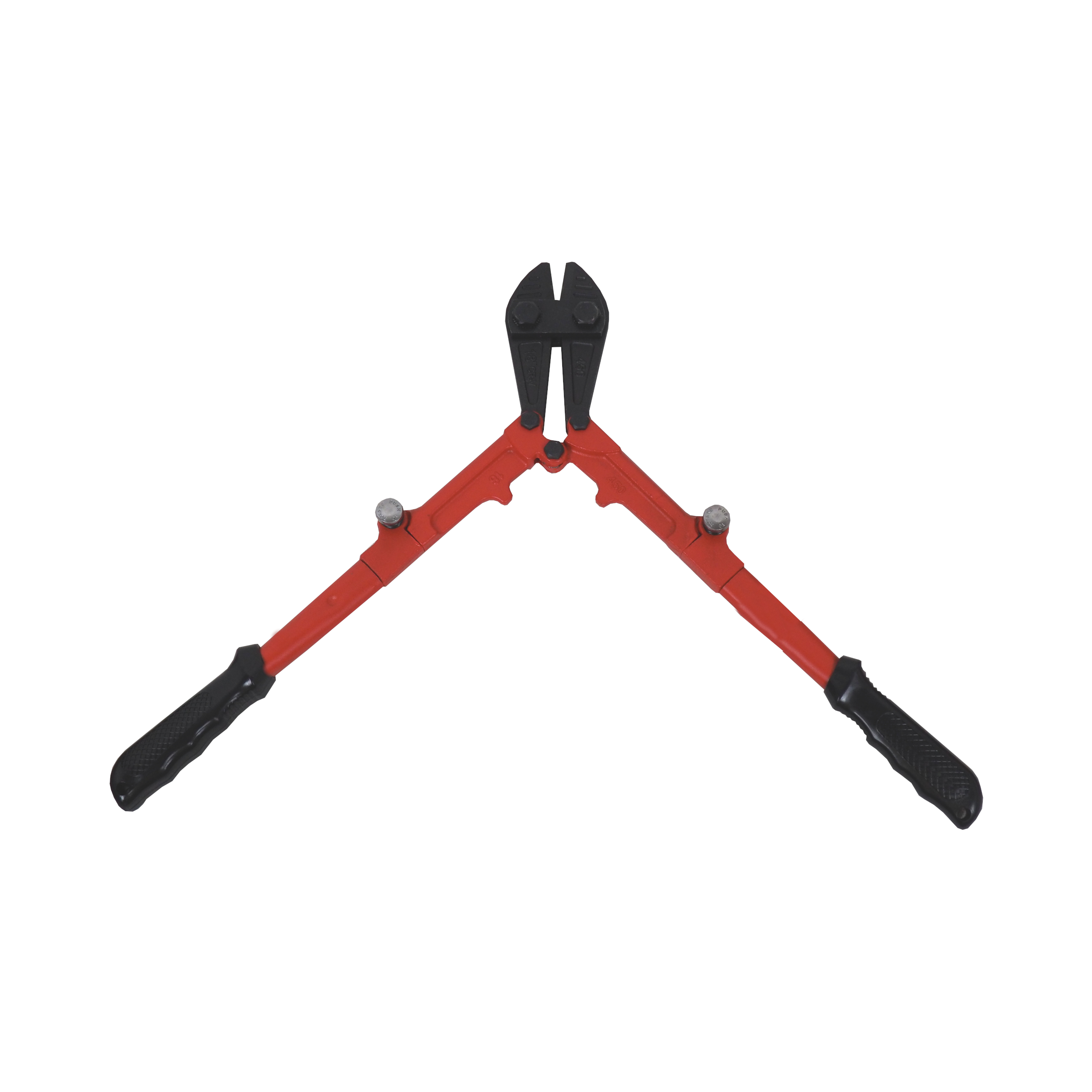 TOPTRADE pákové kleště skládací 450 mm, do Ø 10 mm