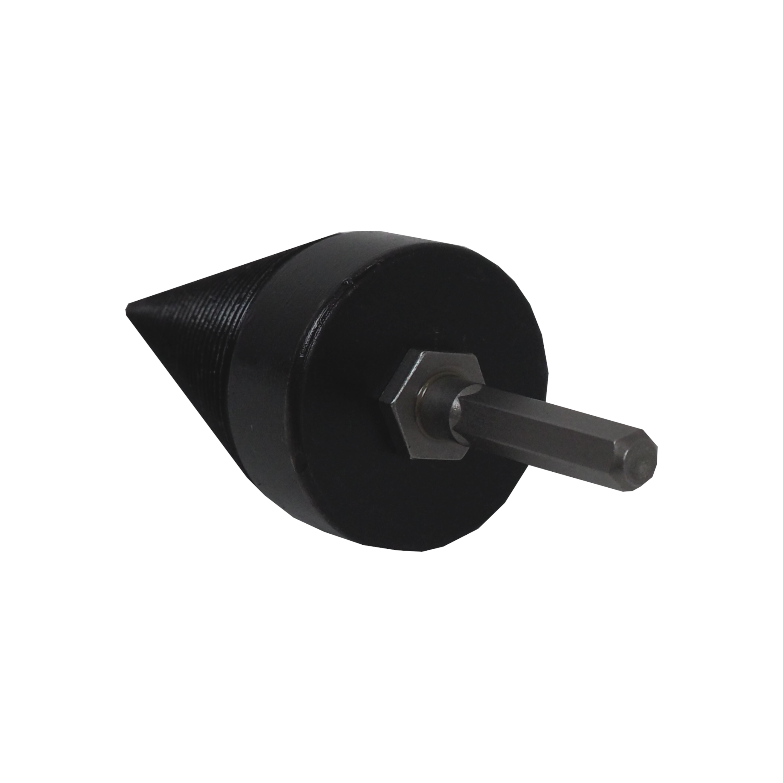 TOPTRADE štípací kužel 32×90 mm + 2 adaptéry 65 mm (SDS+ a šestihran)