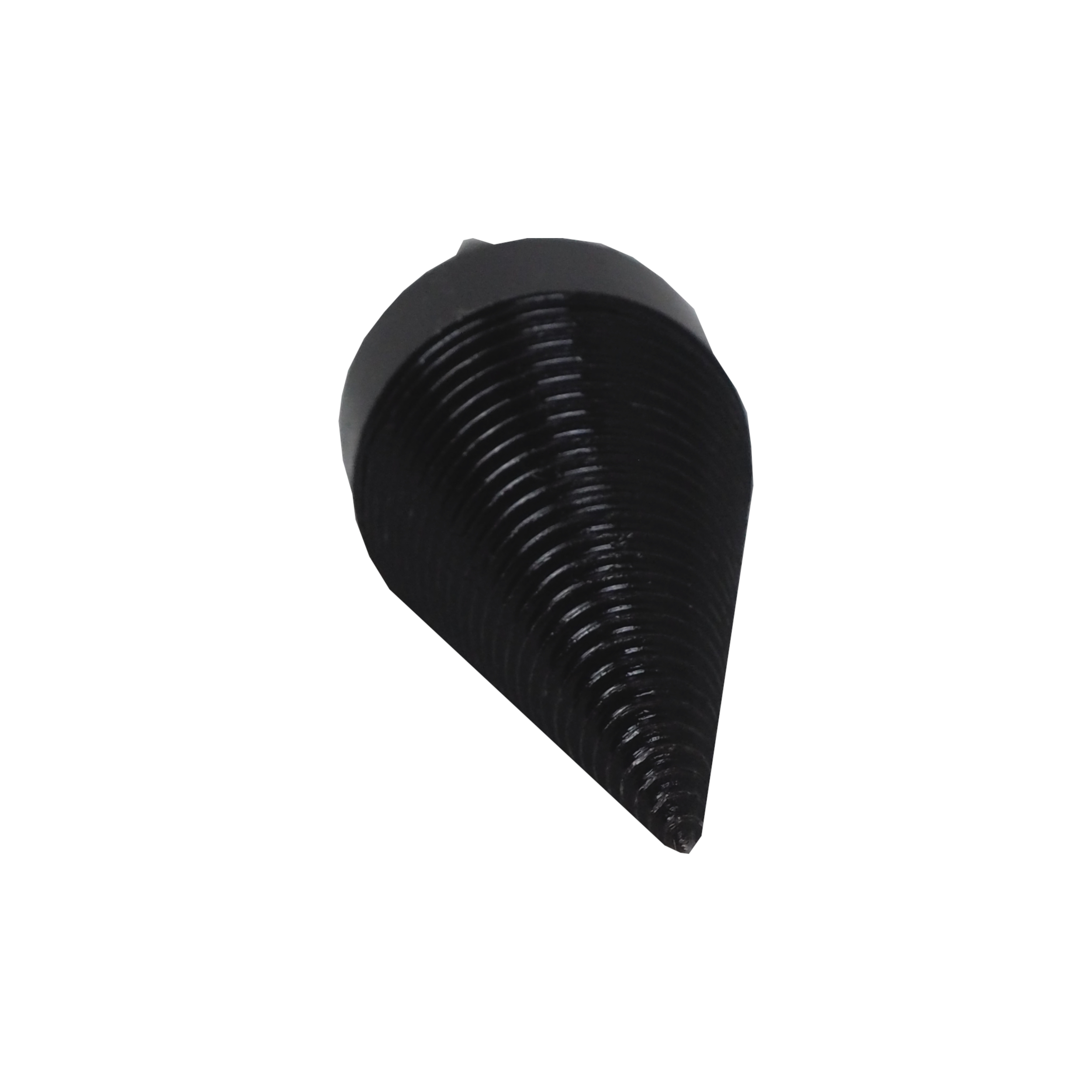 TOPTRADE štípací trn (kužel) na dřevo 32×90 mm + 2 adaptéry 65 mm