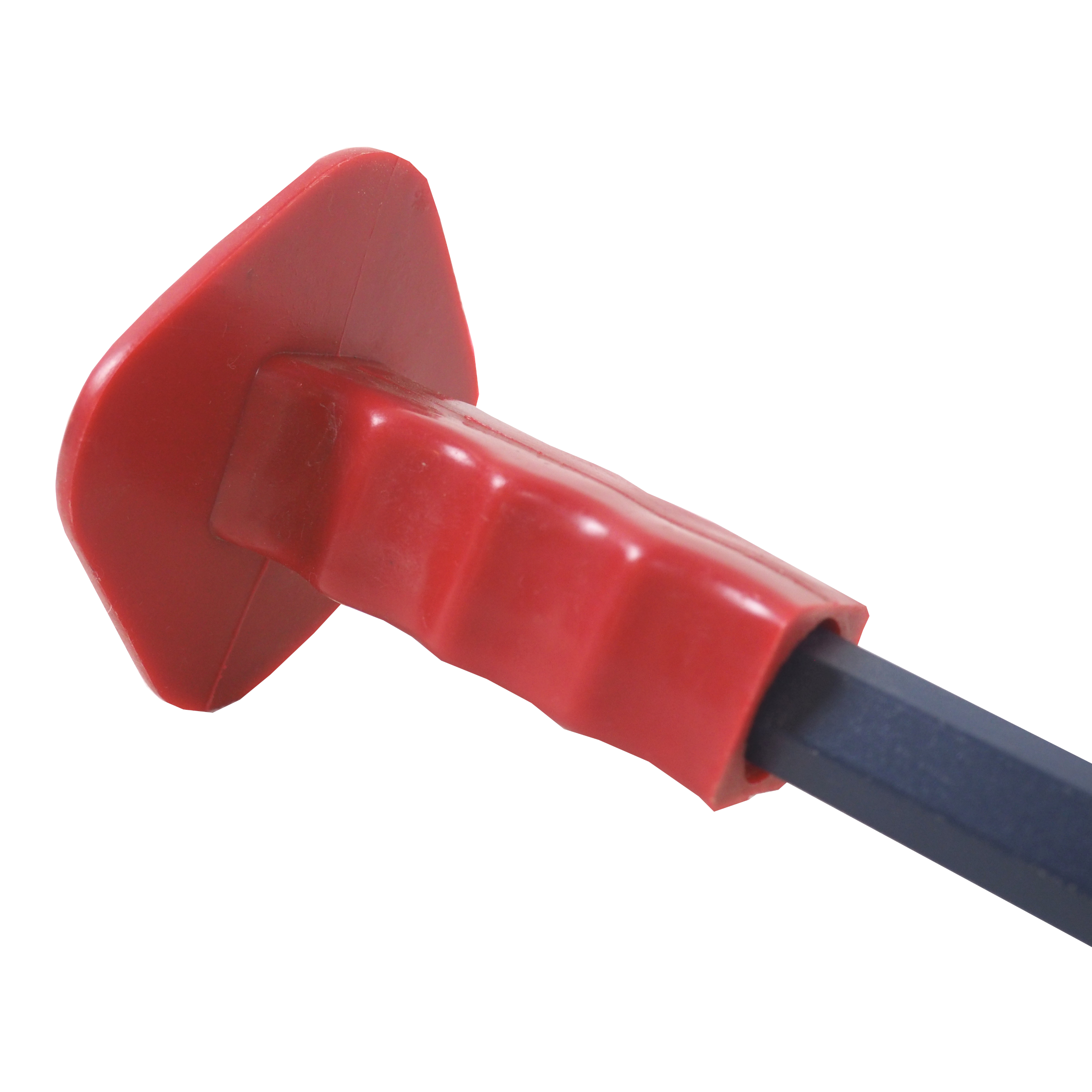TOPTRADE sekáč zámečnický plochý 450 mm, gumová rukojeť