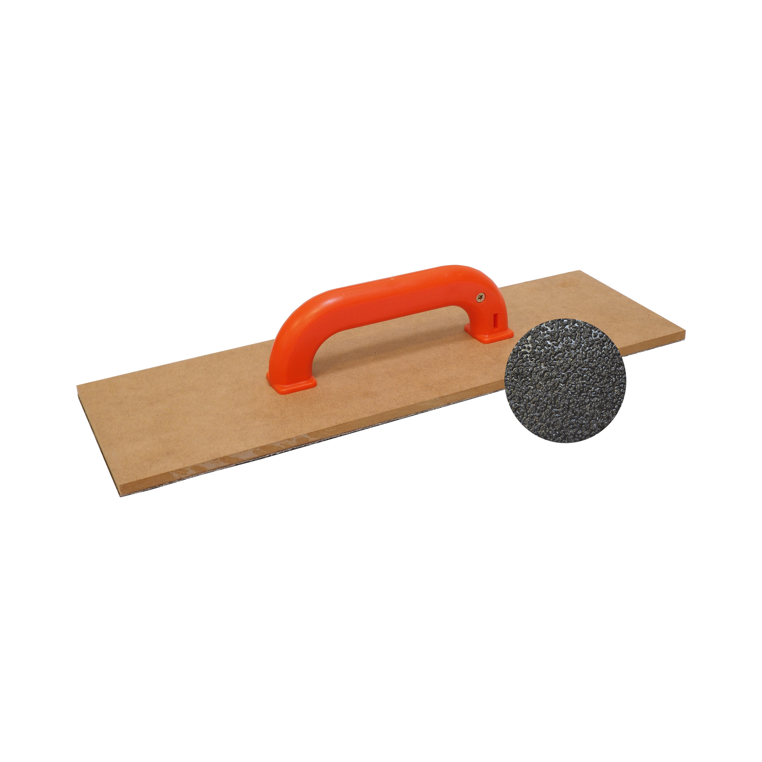 Racek hladítko brusné s kamínky, MDF, zrnitost 12, 450 × 145 mm