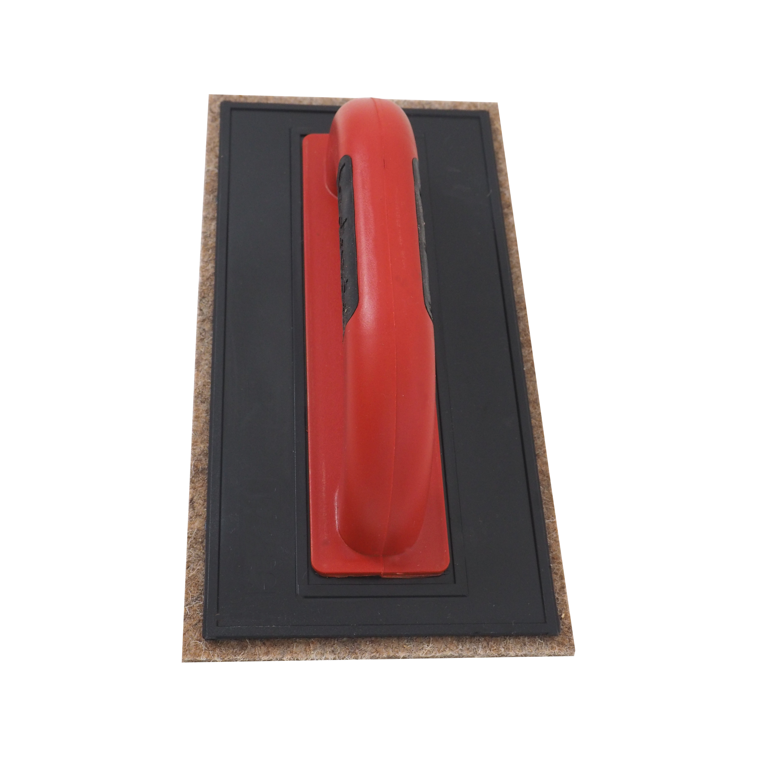 TOPTRADE hladítko ABS s hnědou plstí PROFESSIONAL 250 x 130 x 10 mm