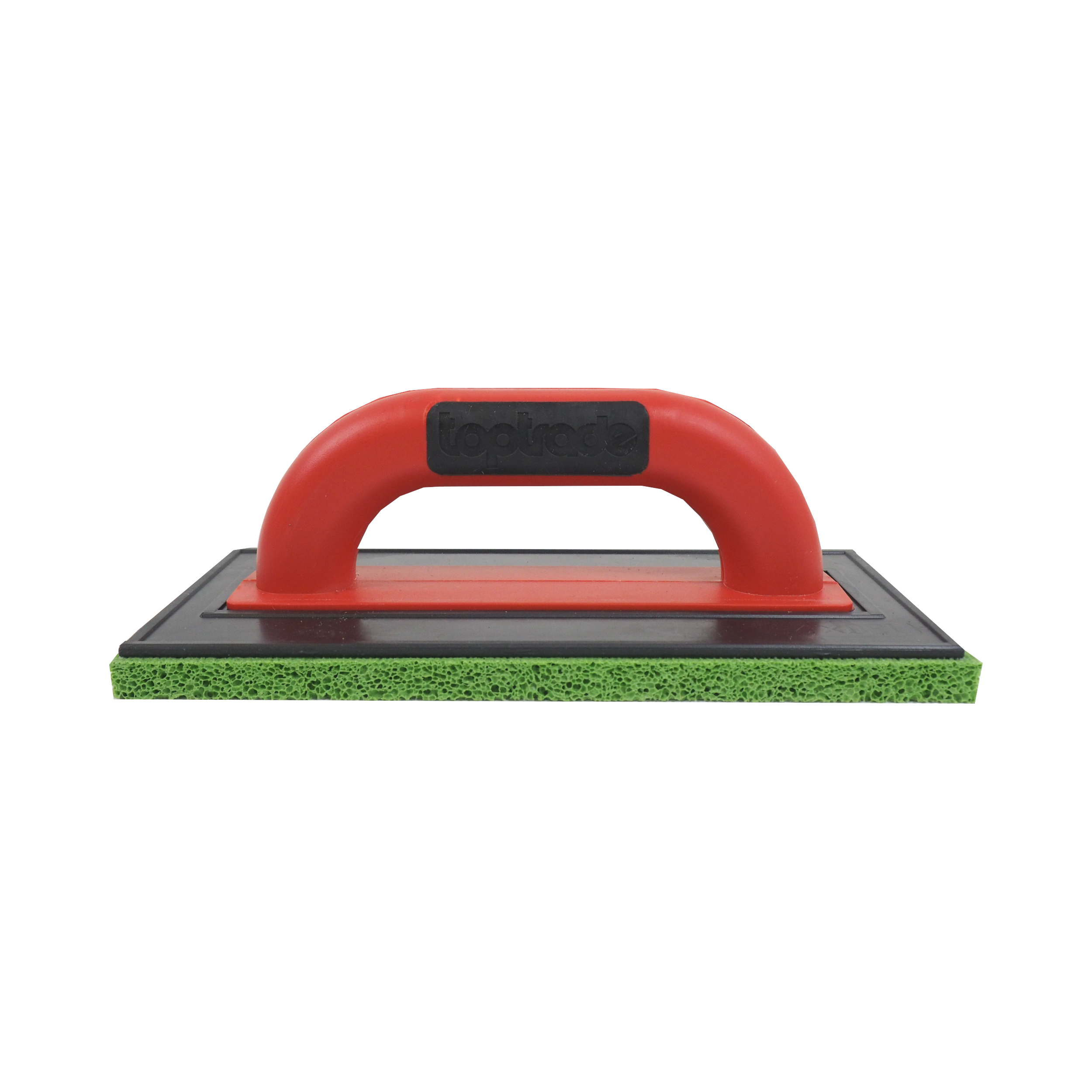 TOPTRADE hladítko s hrubou houbičkou, ABS PROFESSIONAL 250×130×12 mm