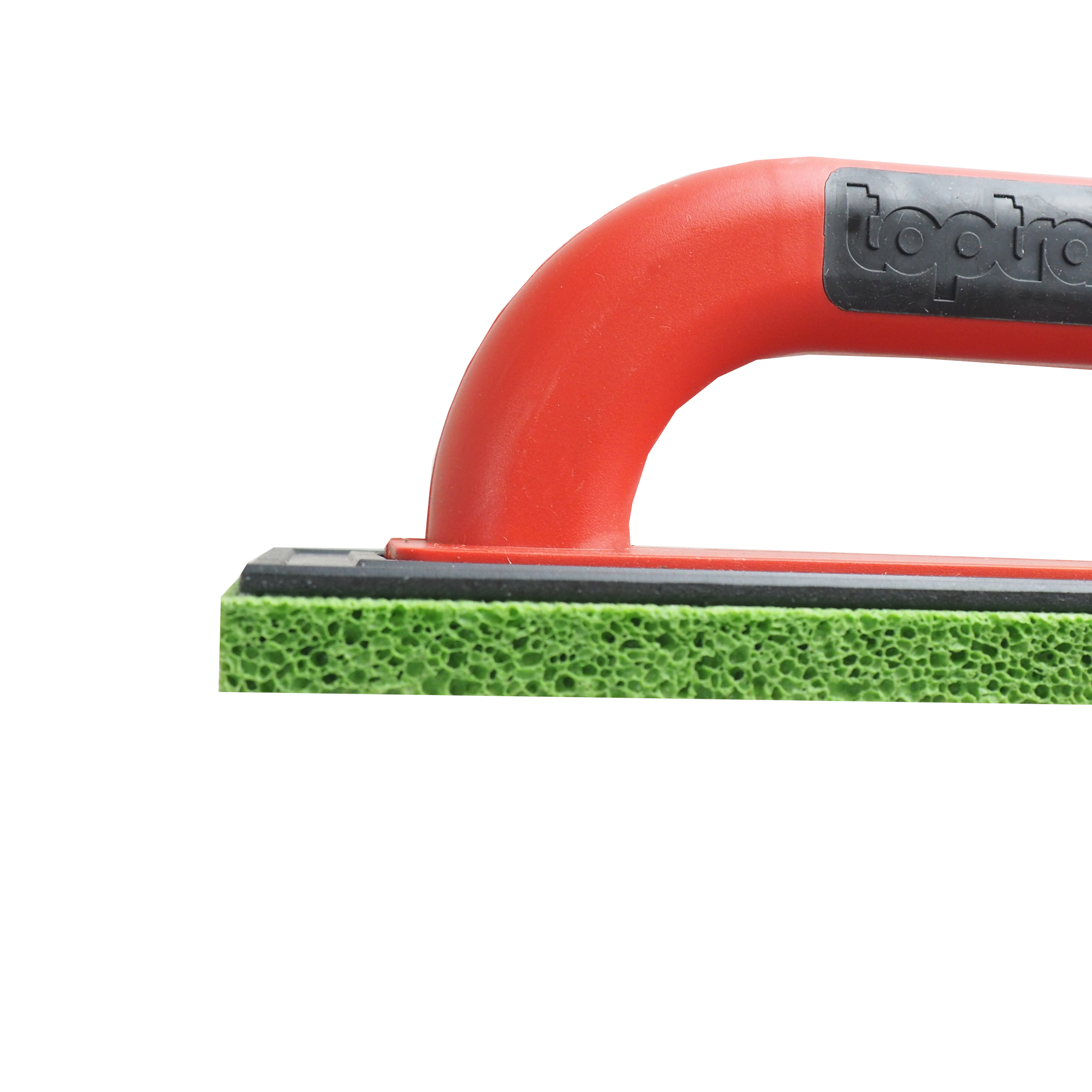 TOPTRADE hladítko s hrubou houbičkou, ABS PROFESSIONAL 250×130×12 mm