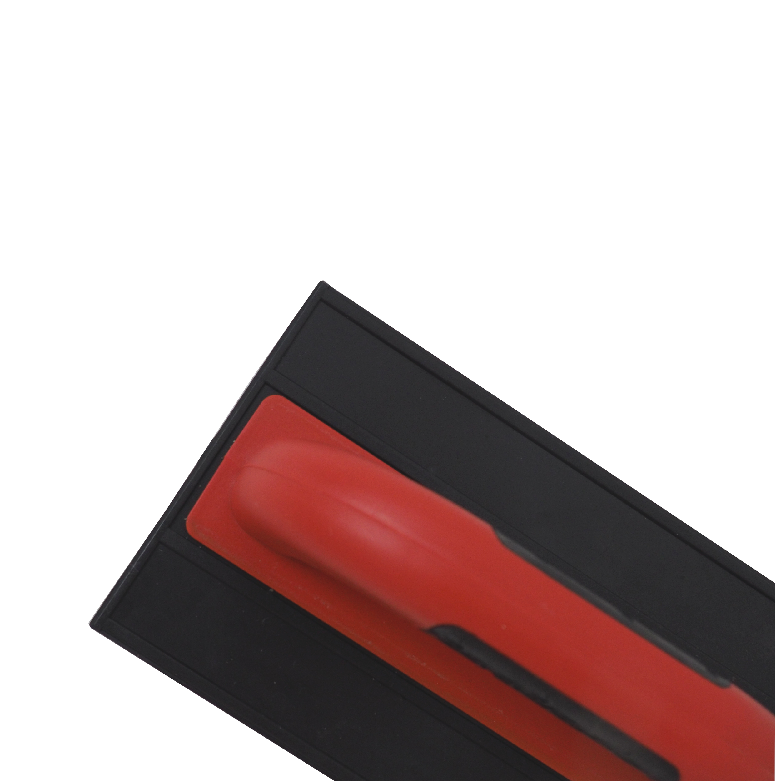 TOPTRADE hladítko ABS PROFESSIONAL 220 × 135 mm, soft‑grip rukojeť