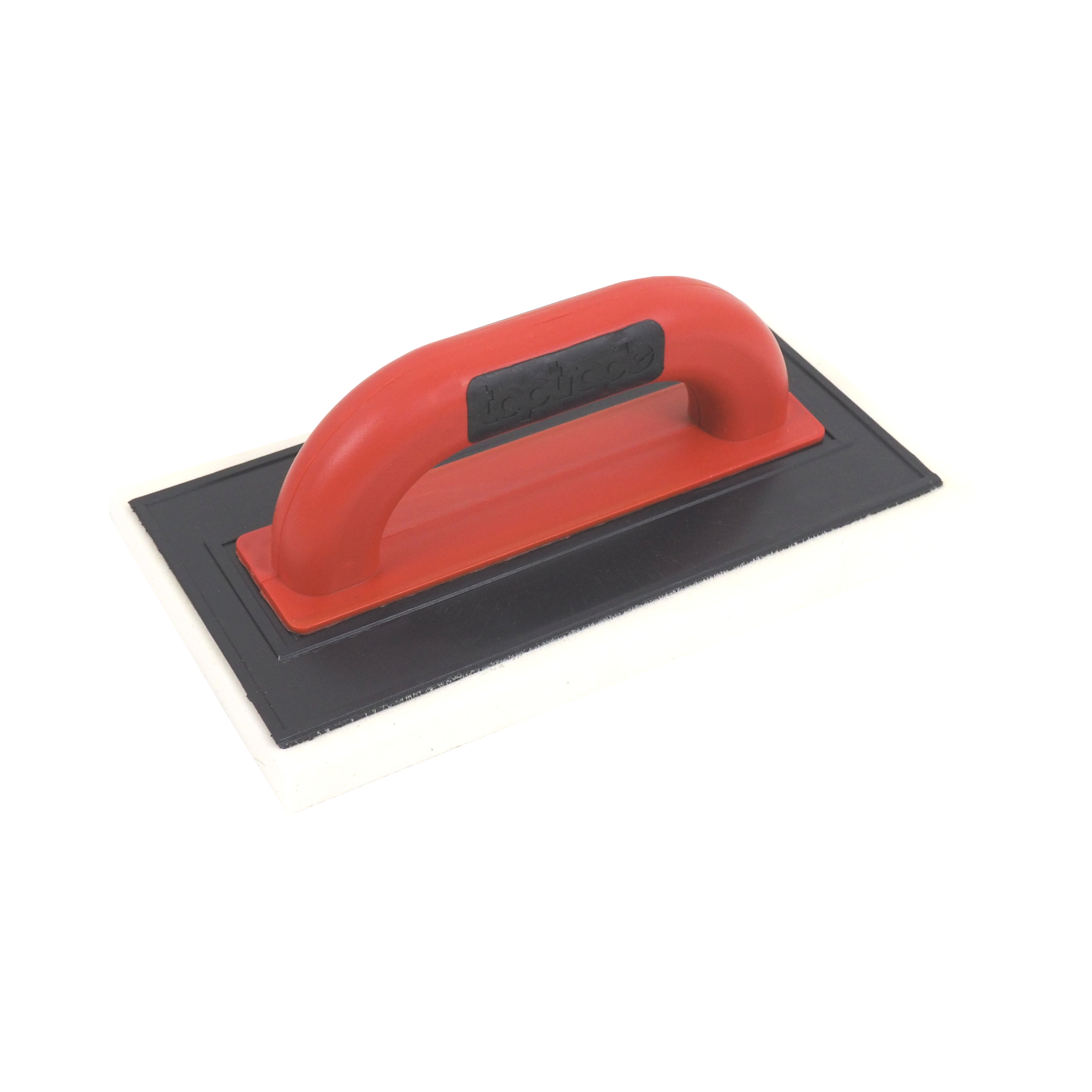 TOPTRADE hladítko ABS/latex PROFESSIONAL 250 × 130 × 20 mm