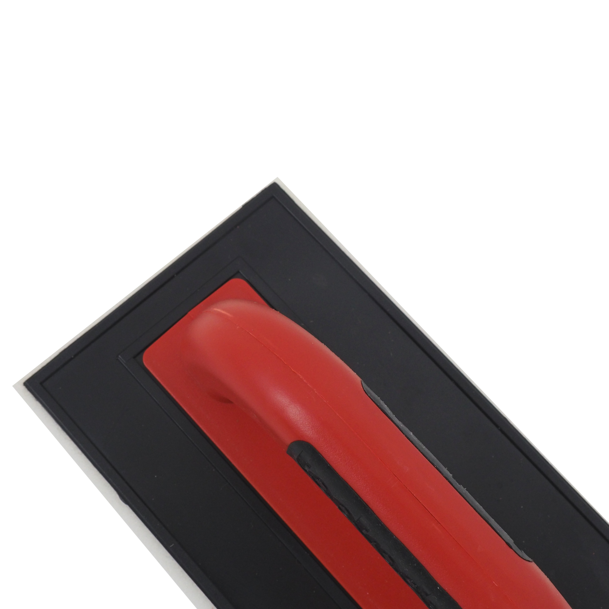 TOPTRADE hladítko z ABS, jemný řezaný molitan, PROFESSIONAL 250×130×30 mm