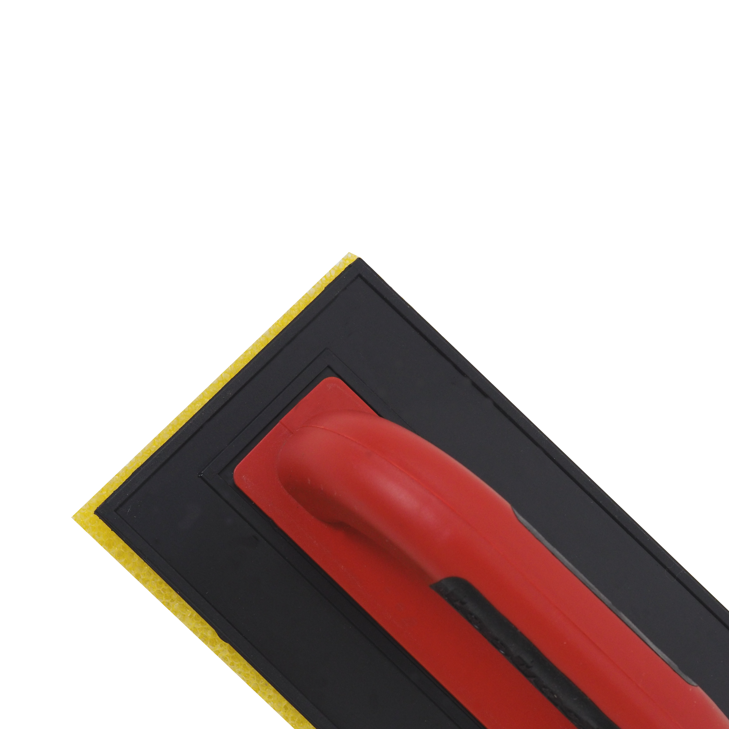 TOPTRADE hladítko ABS s hrubým molitanem, PROFESSIONAL, 250 × 130 × 20 mm
