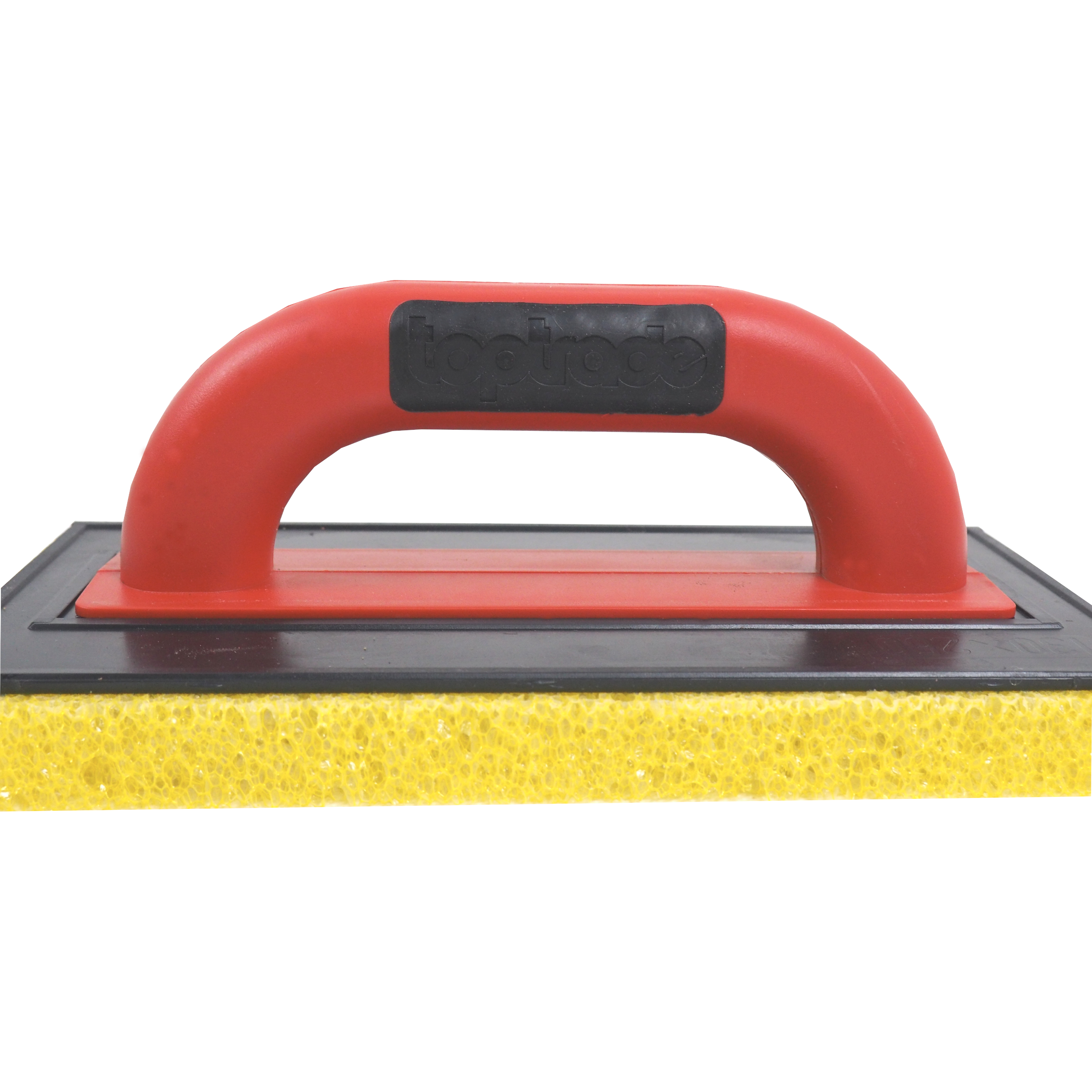 TOPTRADE hladítko ABS s hrubým molitanem, PROFESSIONAL, 250 × 130 × 20 mm