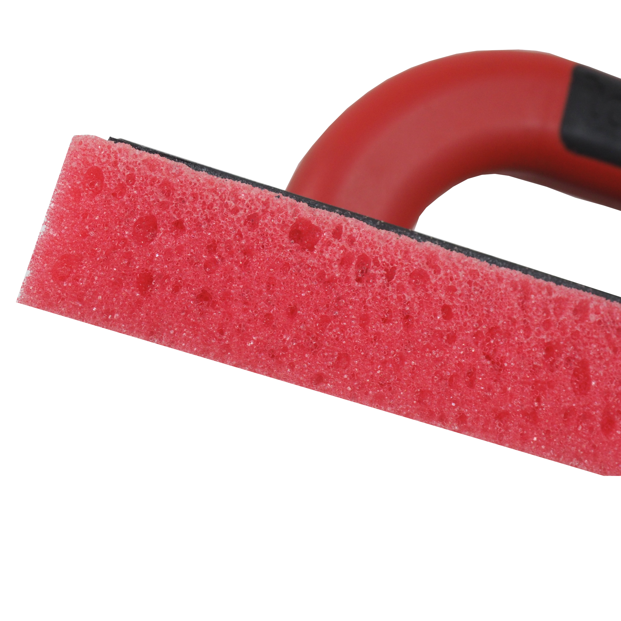 TOPTRADE hladítko s mořskou houbou, ABS, 250×130×30 mm