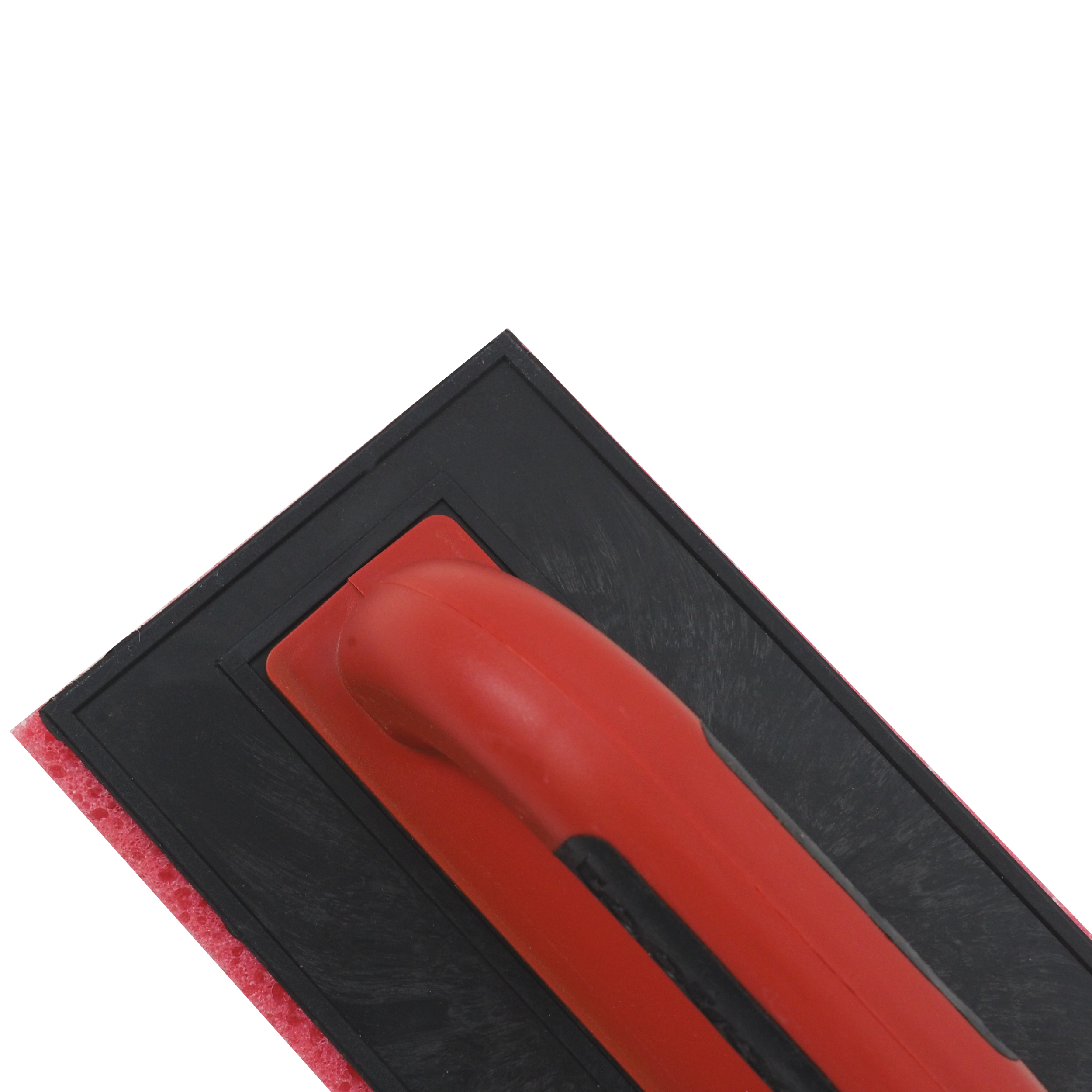 TOPTRADE hladítko s mořskou houbou, řezaná, ABS, Professional 250×130×30 mm