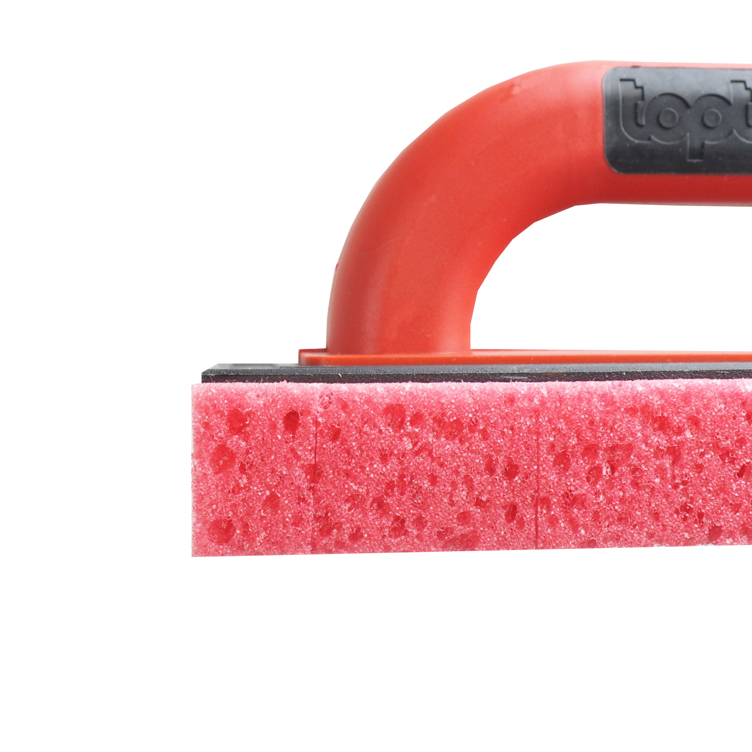 TOPTRADE hladítko s mořskou houbou, řezaná, ABS, Professional 250×130×30 mm