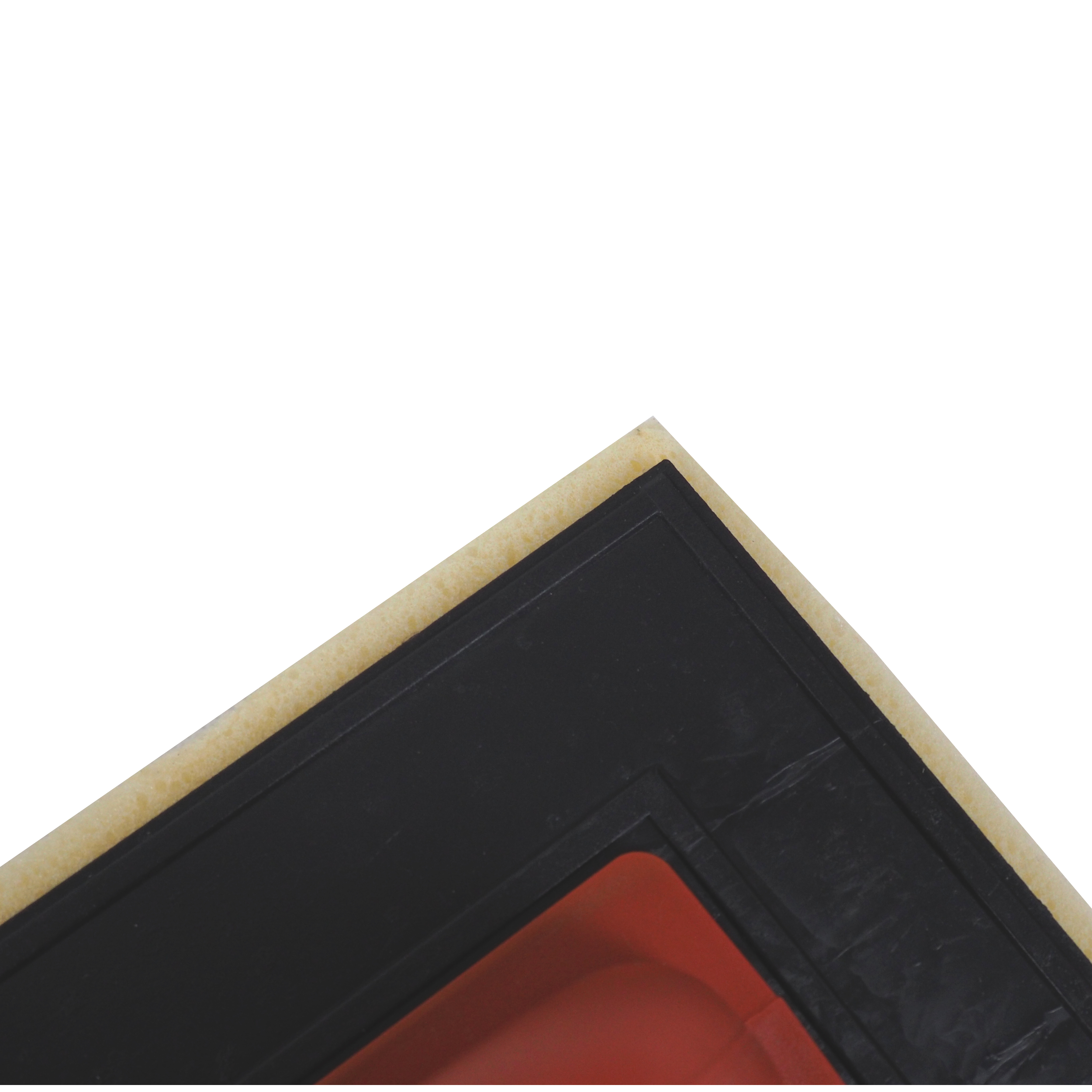 TOPTRADE hladítko s mořskou houbou PROFESSIONAL, 250×130×30 mm