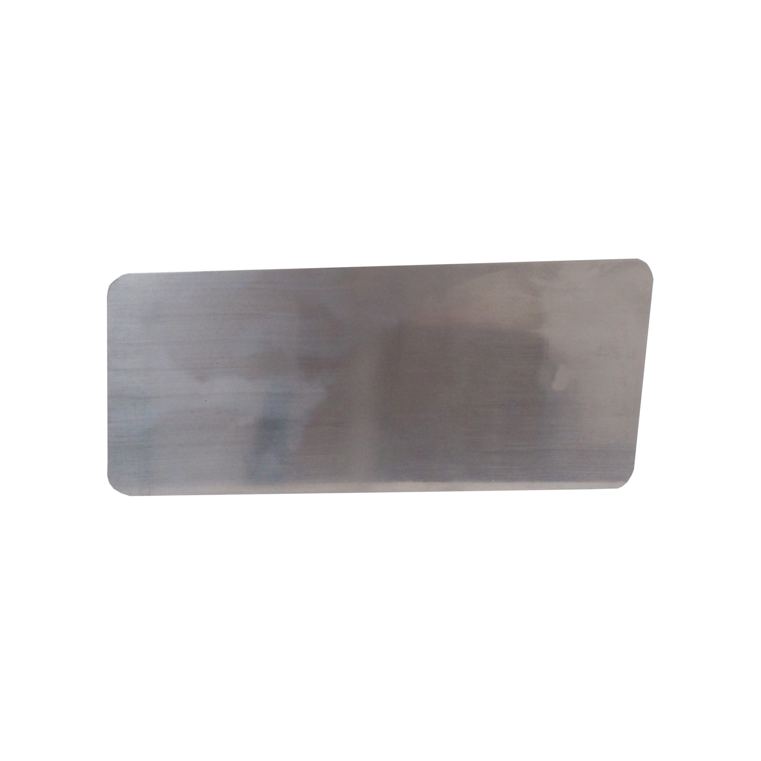 TOPTRADE benátské hladítko nerezové 200 × 90/80 mm, pogumovaná rukojeť