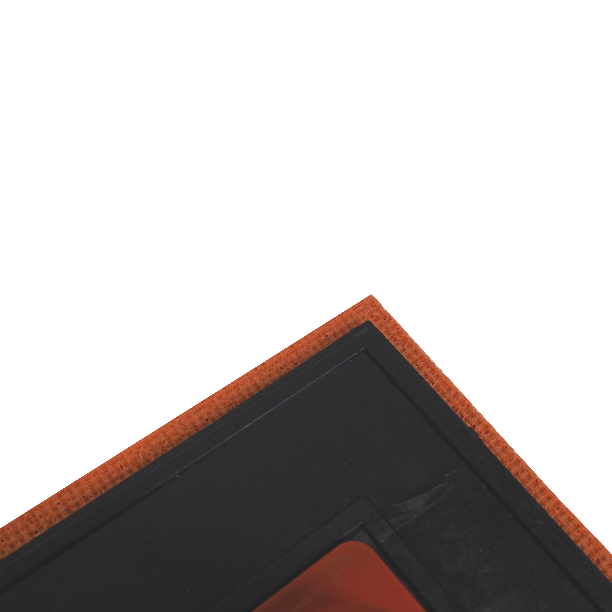 TOPTRADE hladítko ABS s jemnou houbou PROFESSIONAL 250×130×12 mm