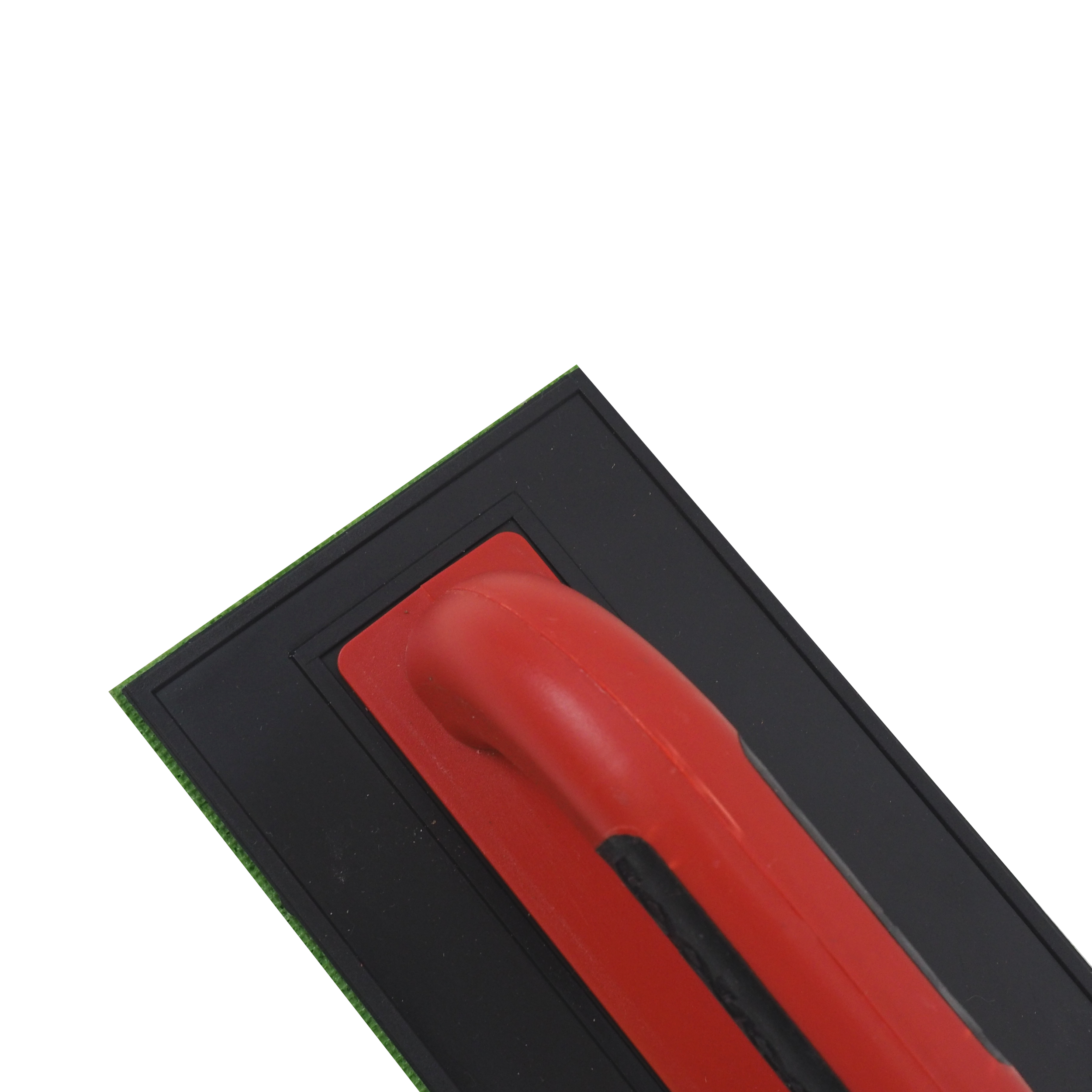 TOPTRADE hladítko s hrubou houbičkou, ABS, 280×140×12 mm