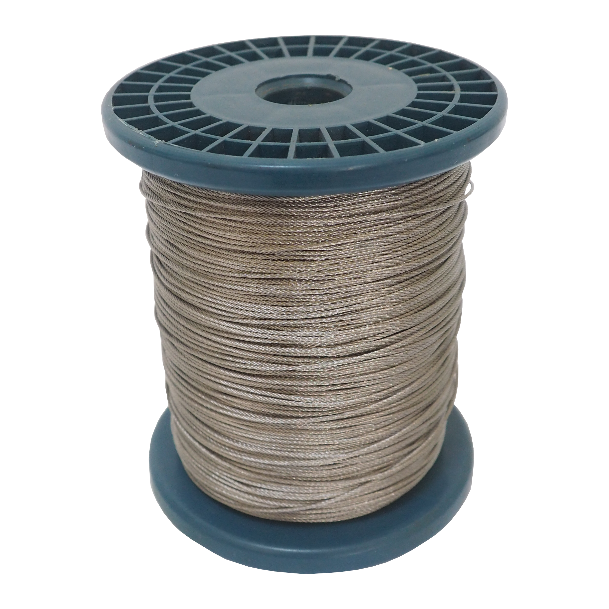 TOPTRADE nerezové lano 7x7, Ø 1,2 mm, 300 m – na cívce