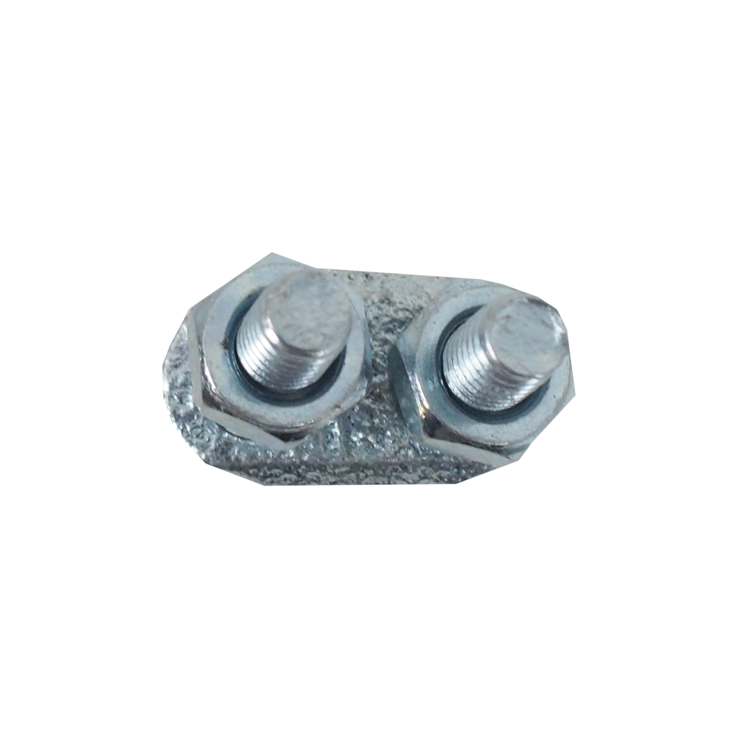 TOPTRADE svorka lanová 6 mm, pozinkovaná – 2 ks