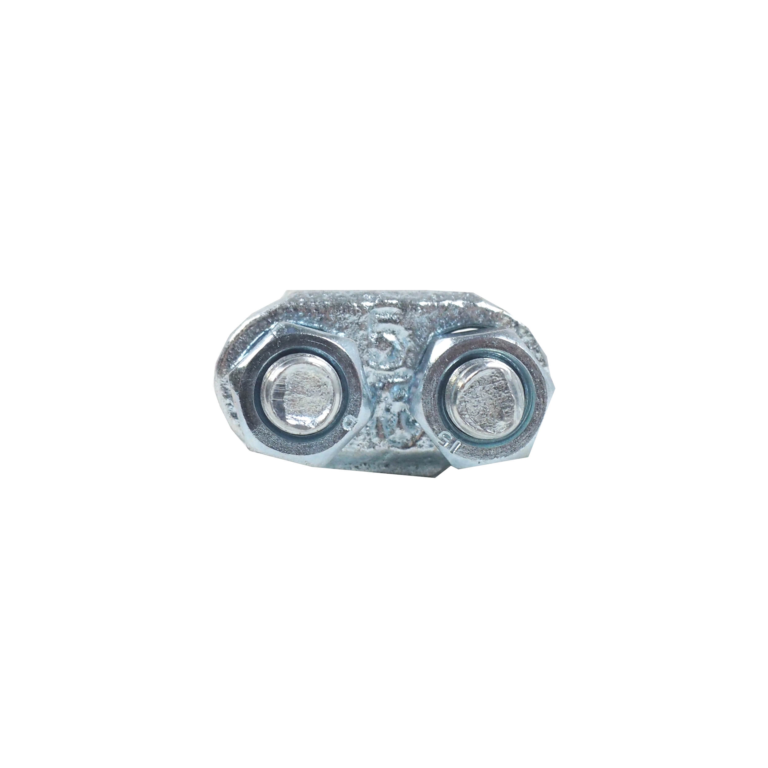 TOPTRADE svorka lanová 10 mm, pozinkovaná, 2 ks