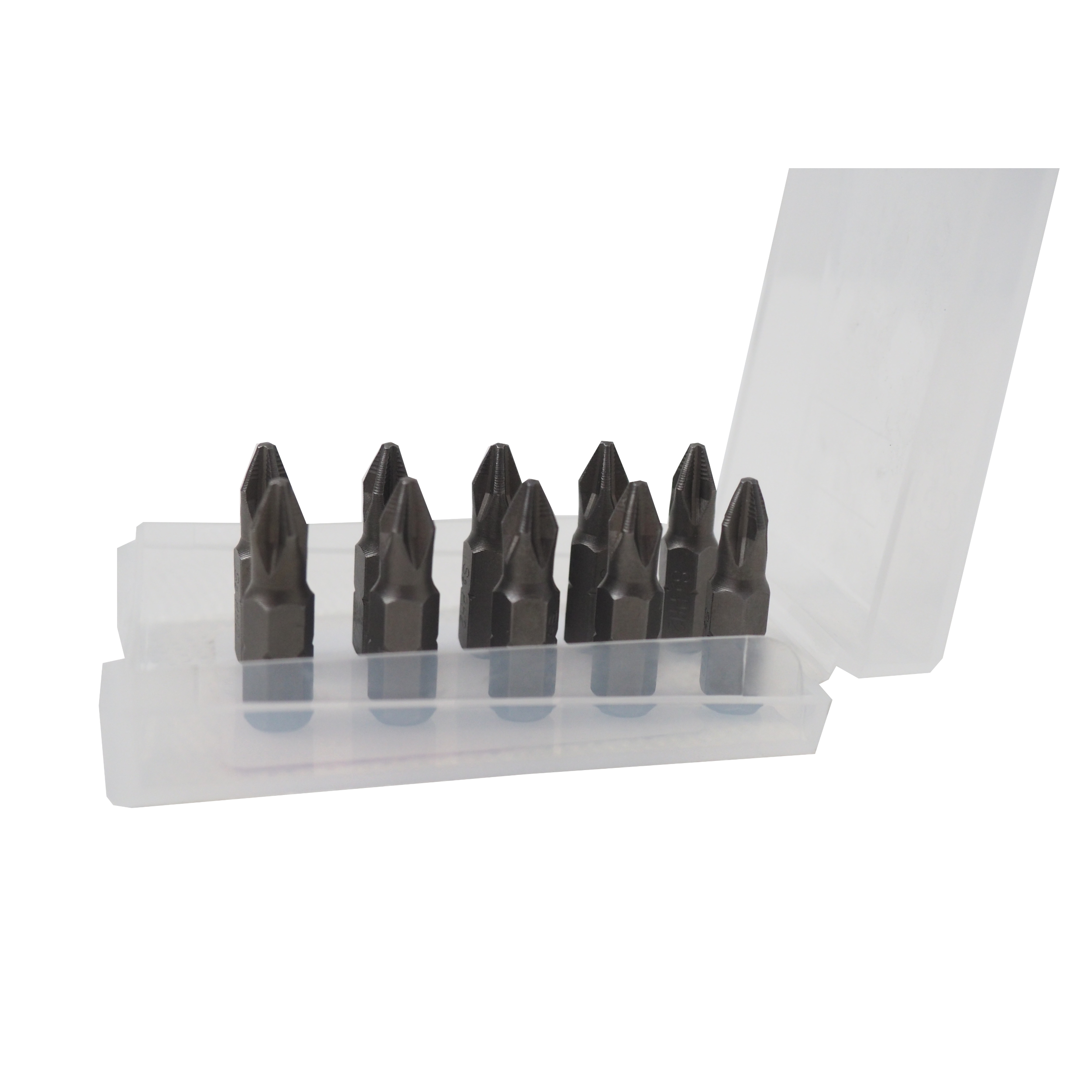 TOPTRADE bit PH2, 25 mm – sada 10 ks