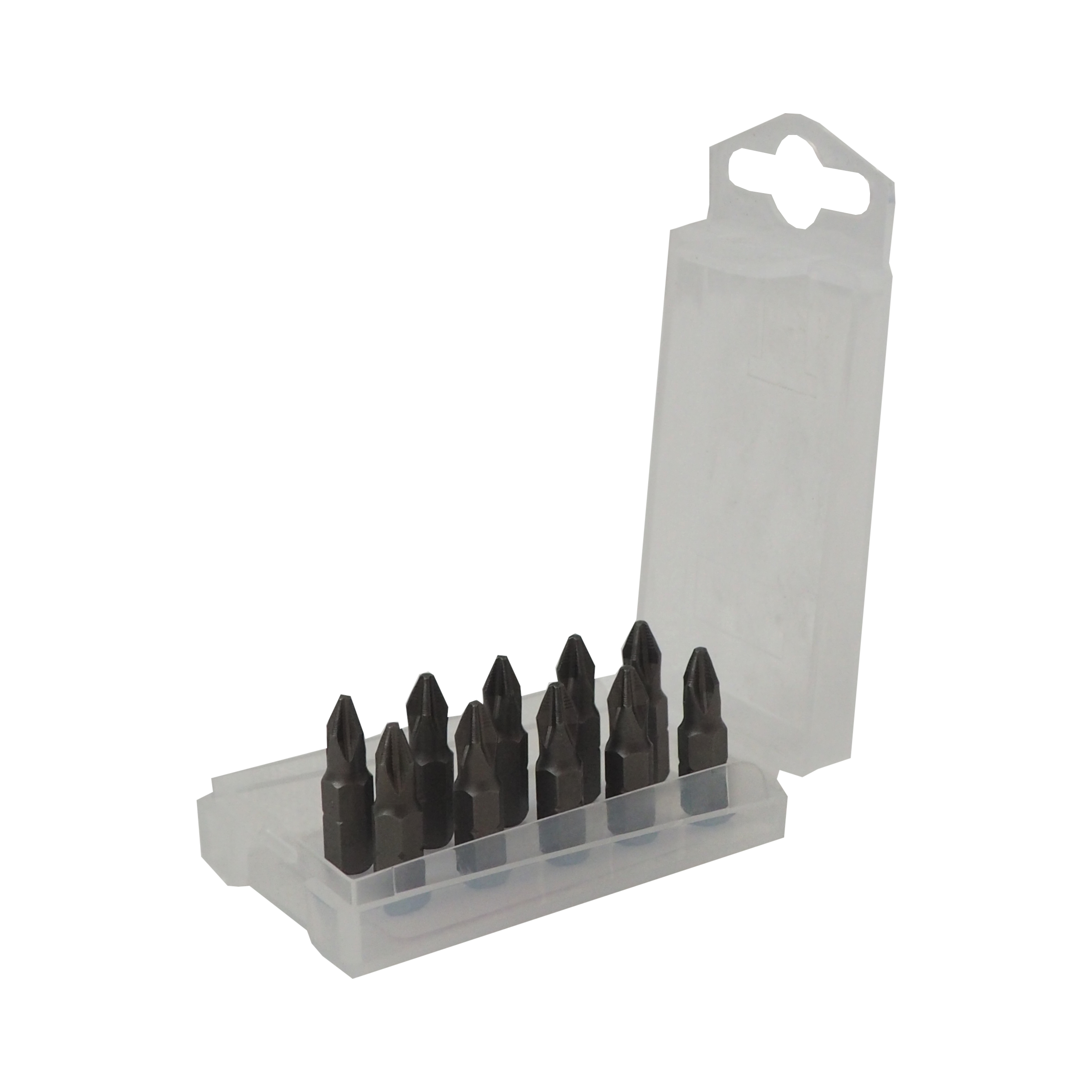 TOPTRADE bit PZ2, sada 10 ks, 25 mm