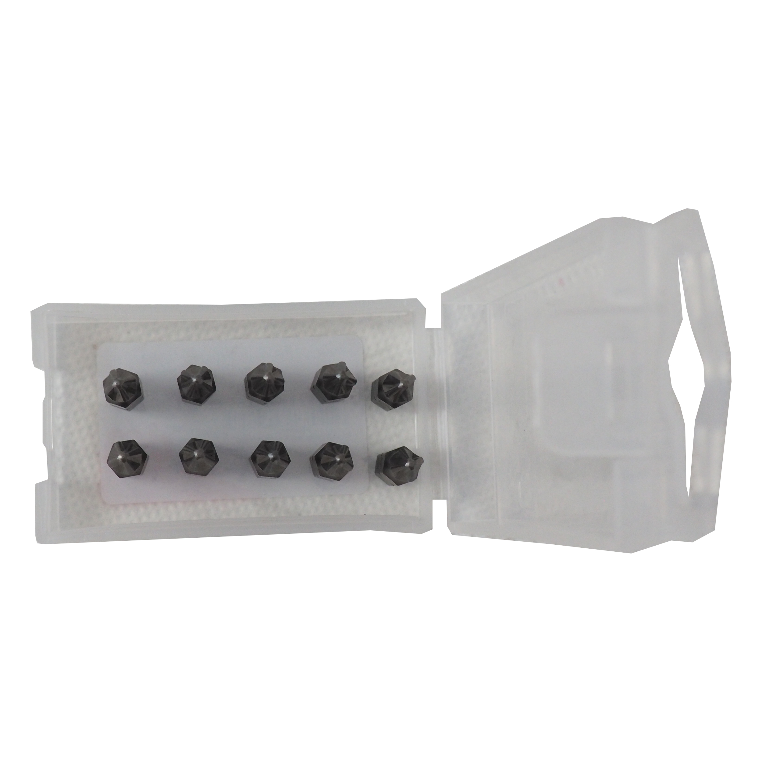 TOPTRADE bit PZ2, sada 10 ks, 25 mm