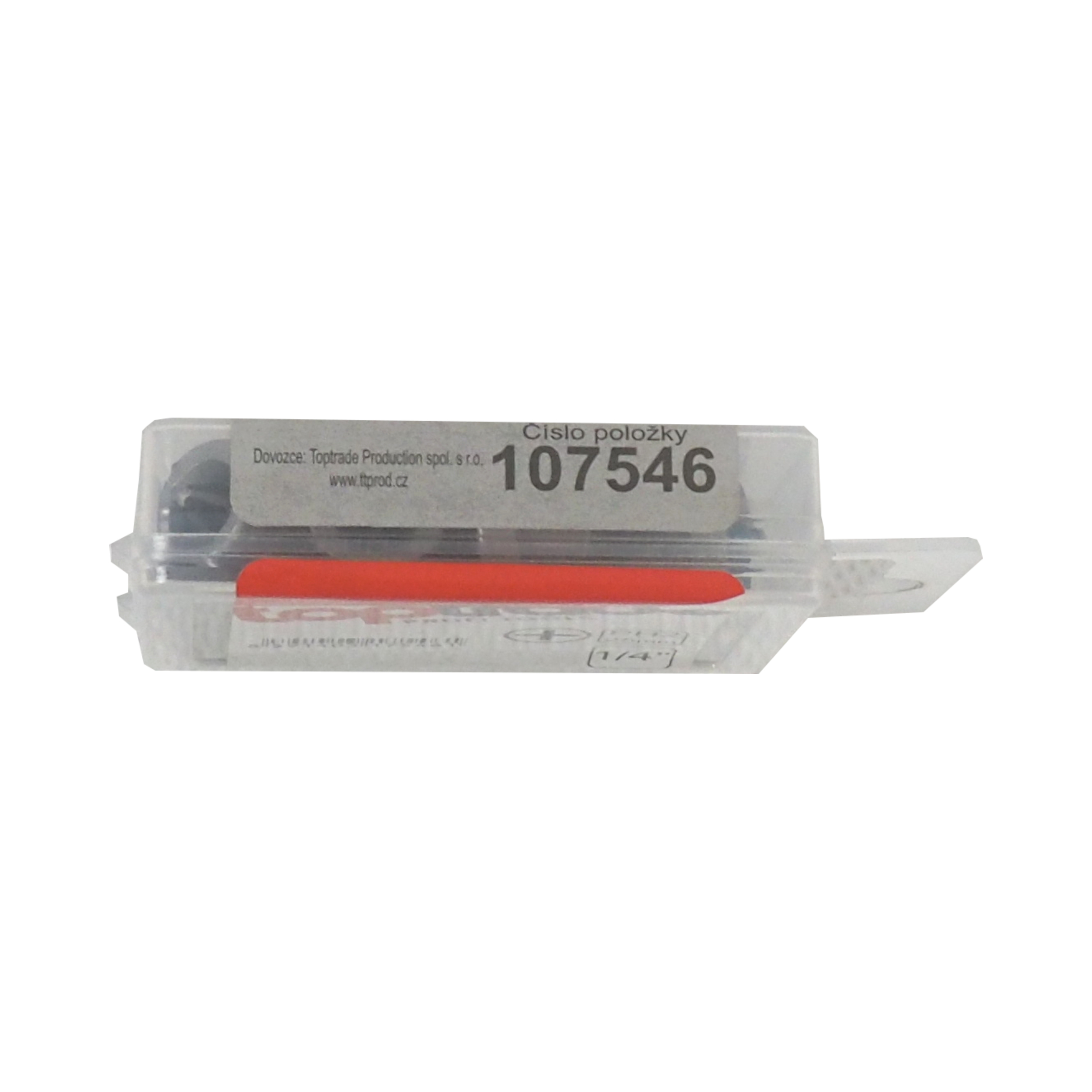 TOPTRADE bit PH 2 na sádrokarton s dorazem, 25 mm, sada 10 ks