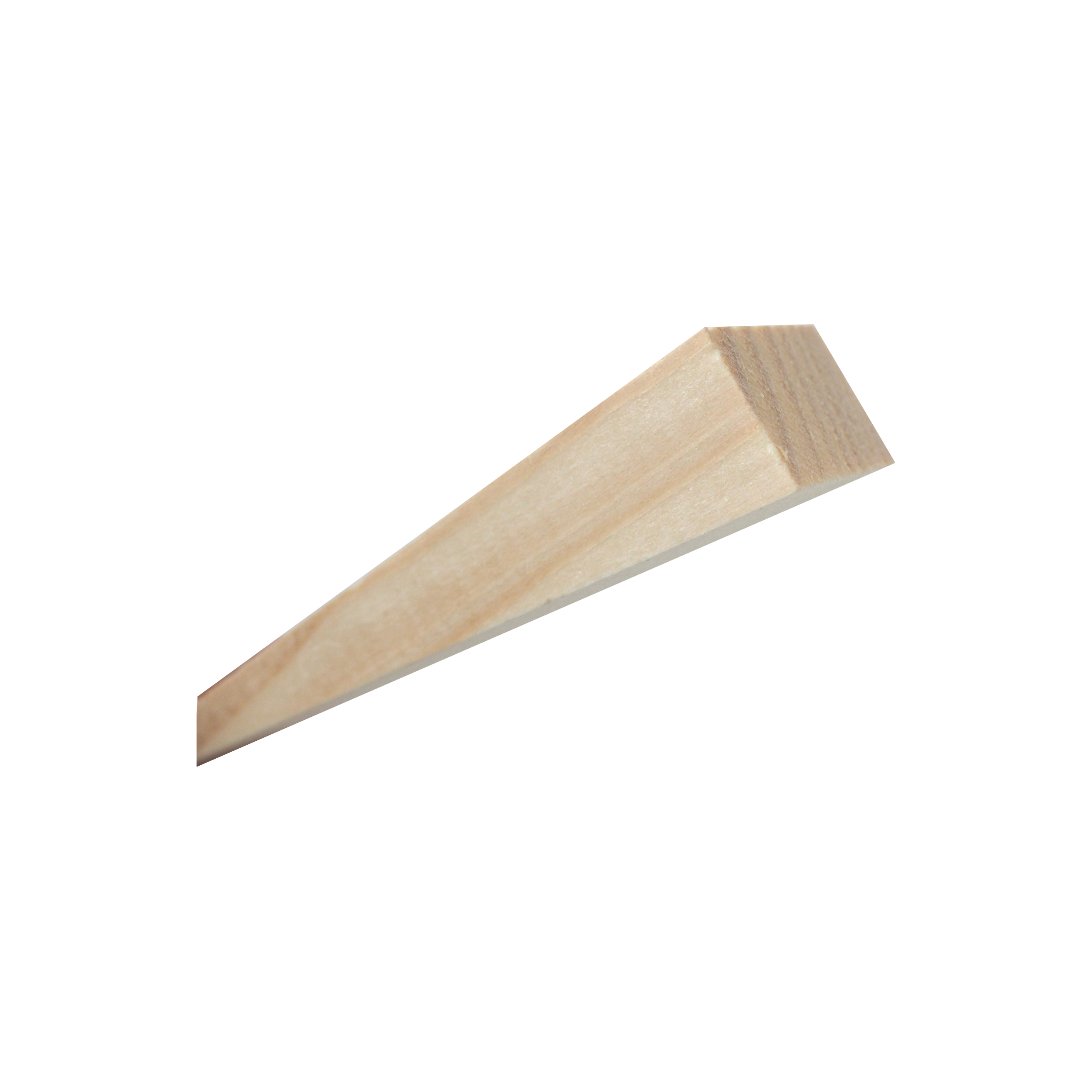 Klínky dřevěné montážní 100 × 25 × 16–1 mm, balení 14 ks
