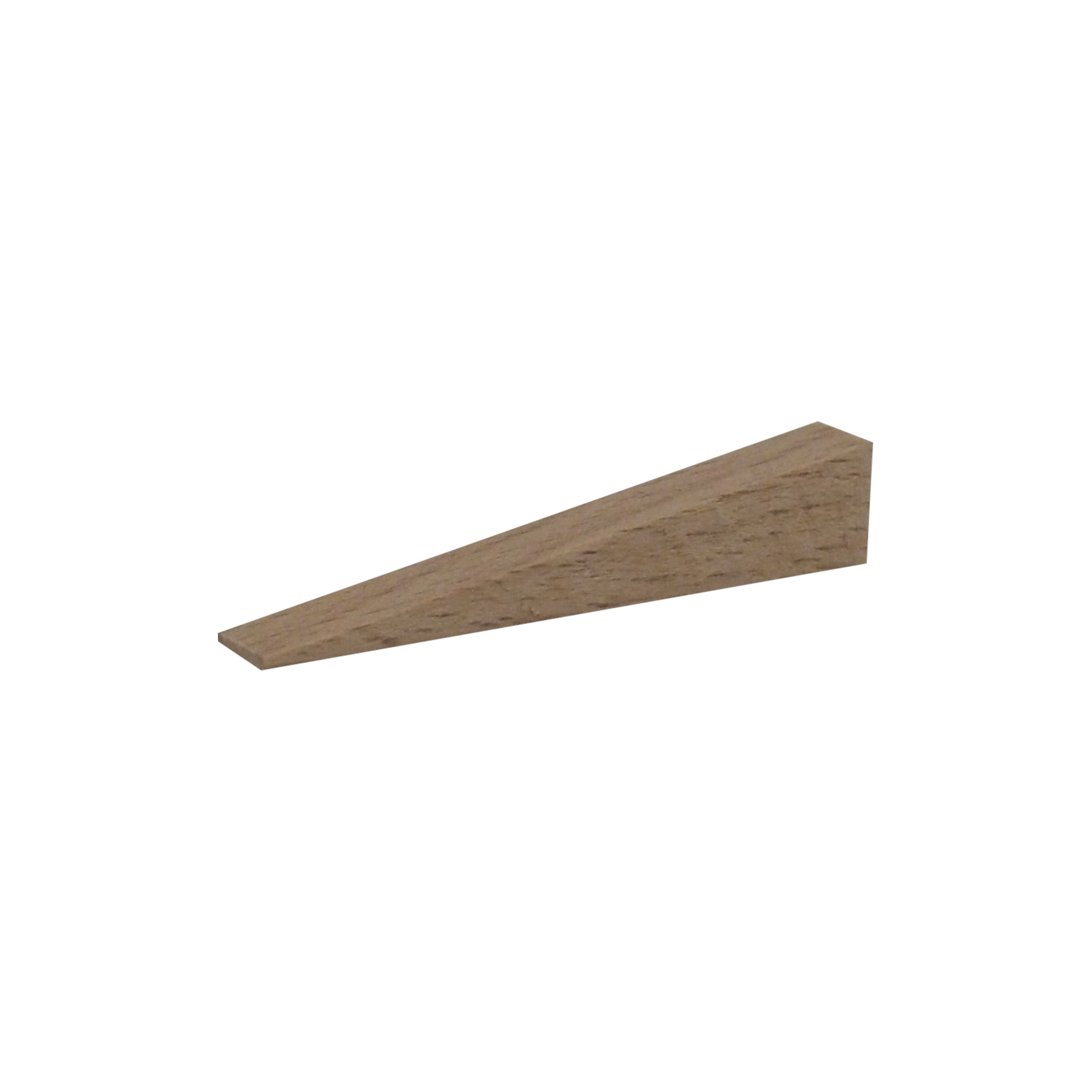Dřevěné obkladačské klínky 1000 ks, 55 × 8 × 0–10 mm