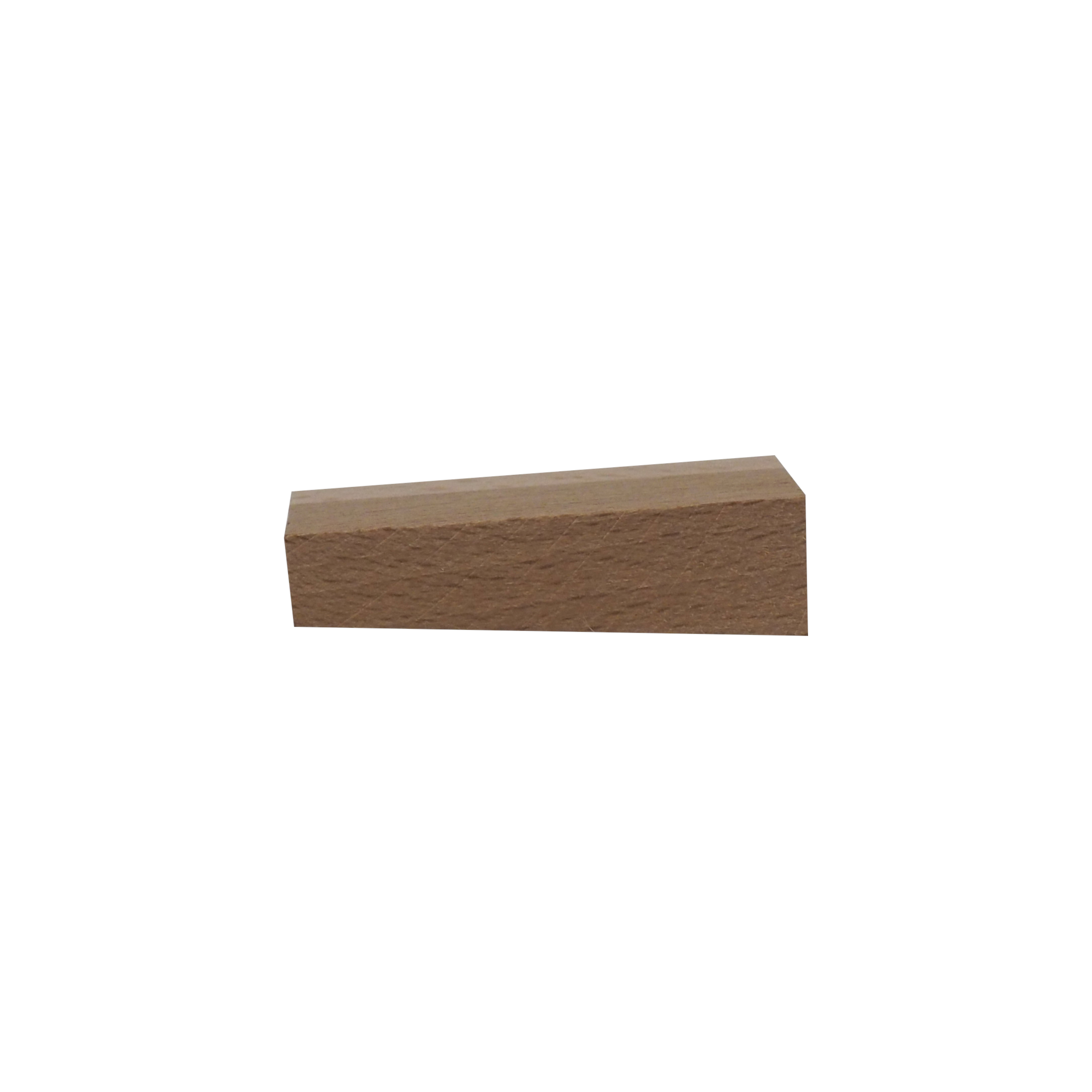 Klínky dřevěné podlahové/obkladačské 33 ks (55×20×10–15 mm)