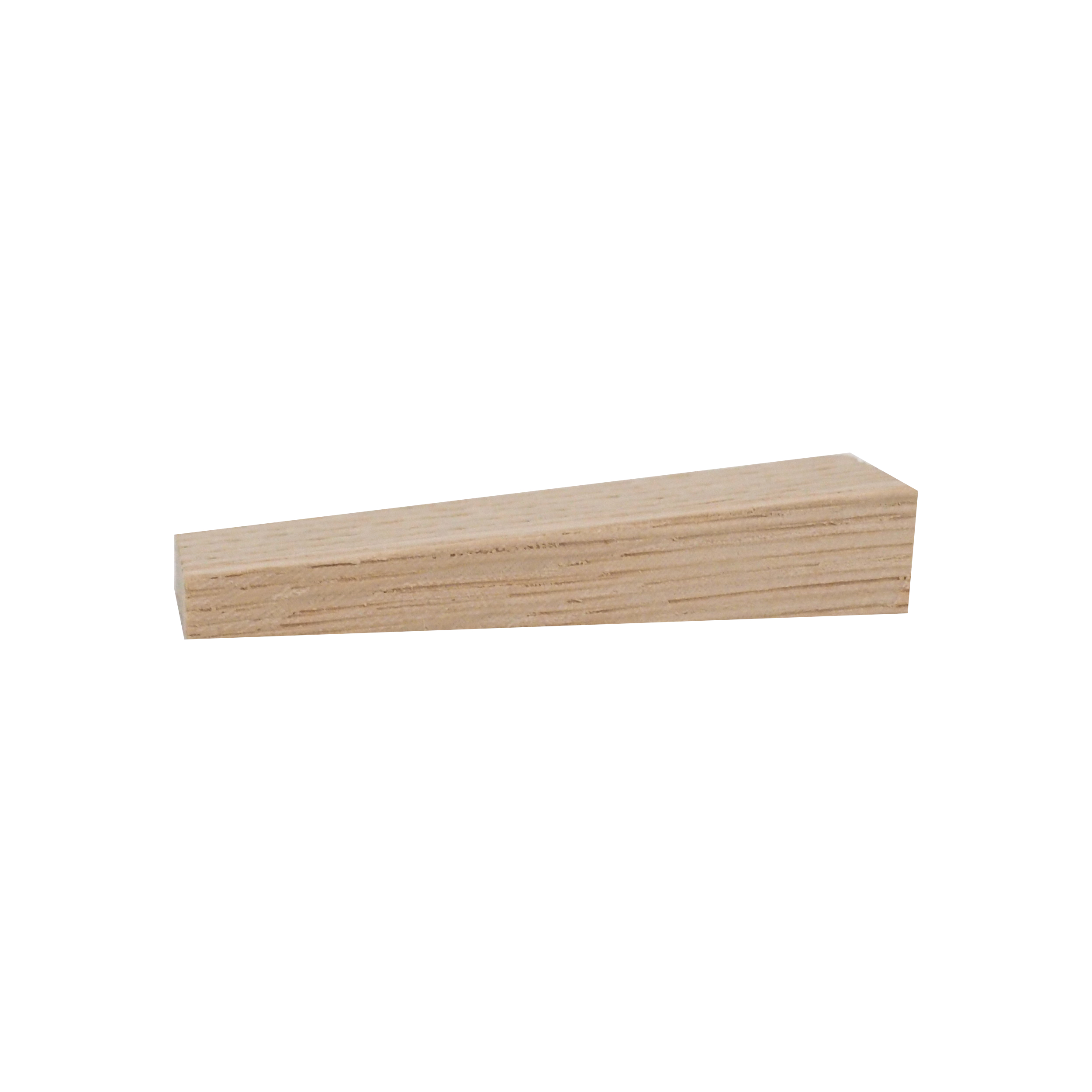 Dřevěné podlahové klínky 55×20×10–5 mm, 51 ks