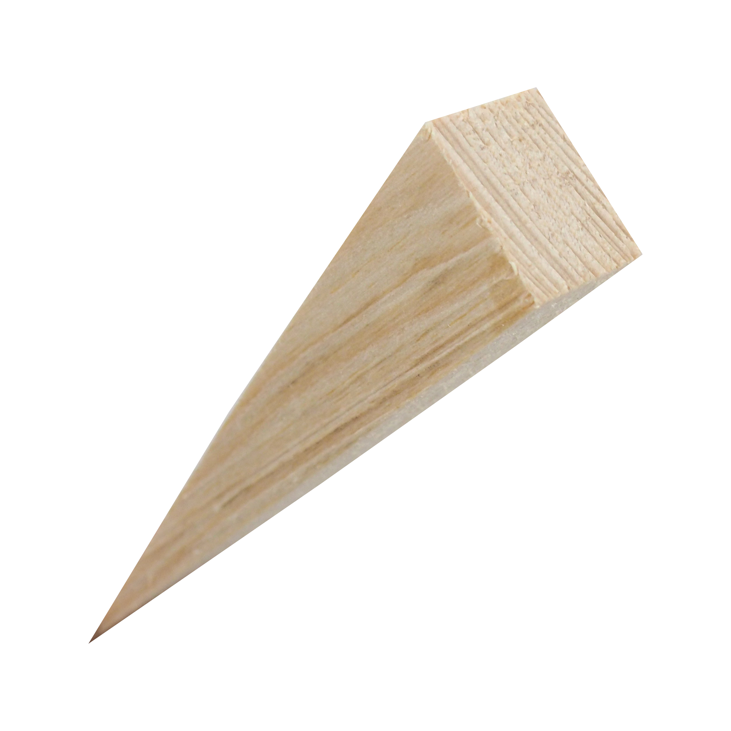TOPTRADE dřevěné montážní klínky 20 ks, 100 × 20 × 30–1 mm