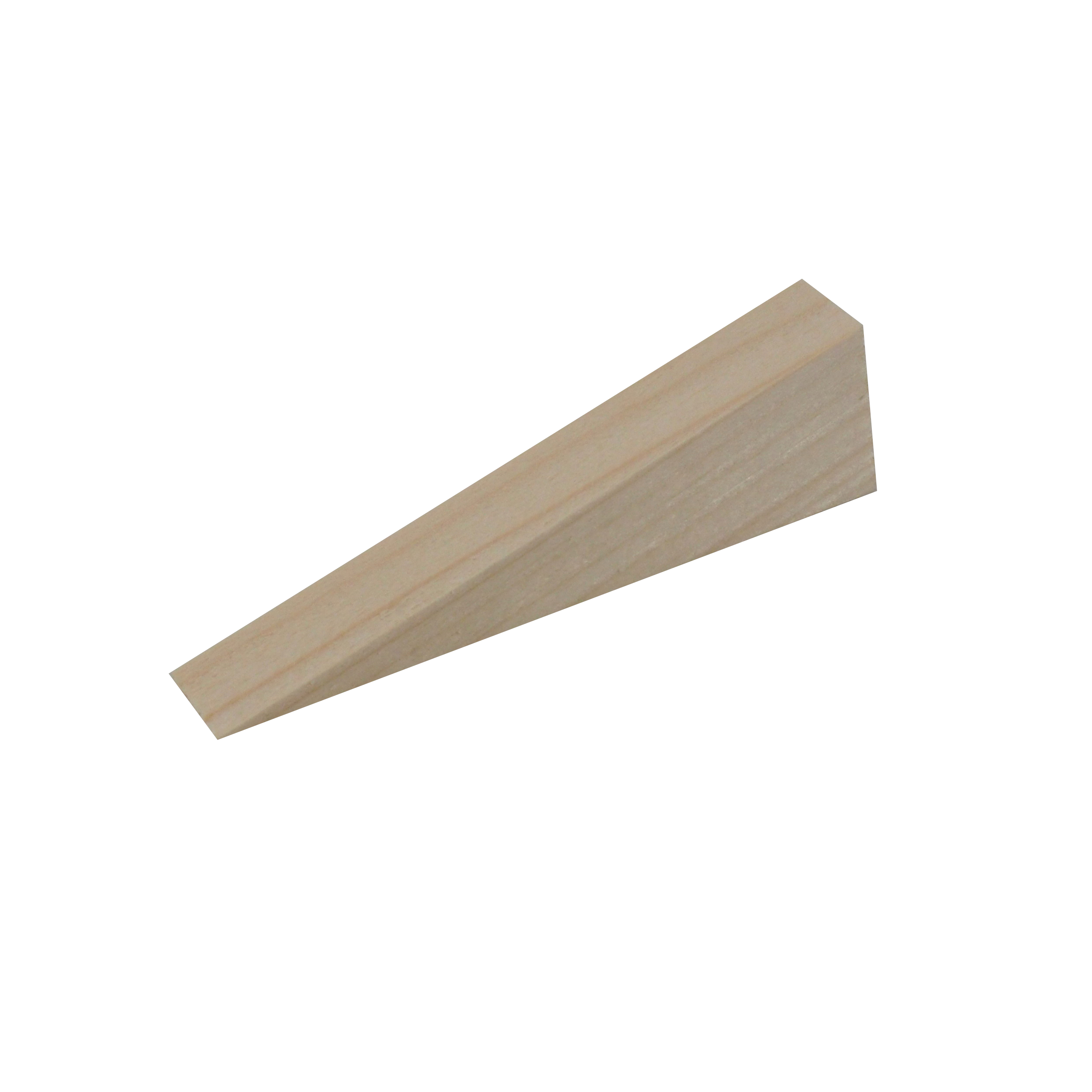 TOPTRADE klínky dřevěné, montážní – balení 15 ks (150 × 20 × 50 mm, 1 mm)